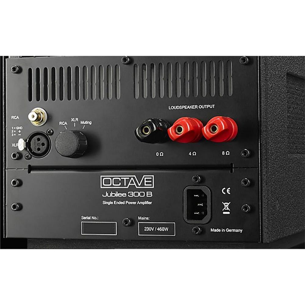 Octave Jubilee 300B Mono Lambalı Power Ampliler Siyah
