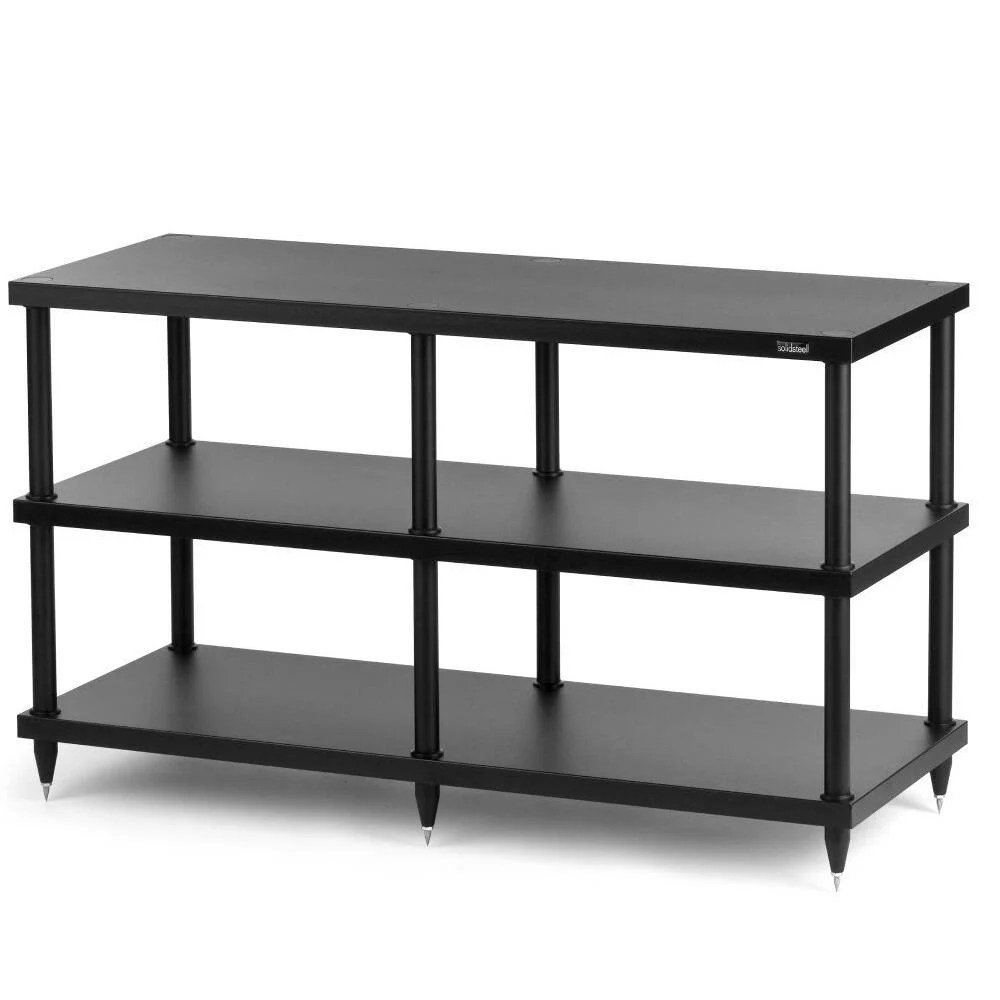 Solidsteel S4-3 Hi-Fi Stand Black