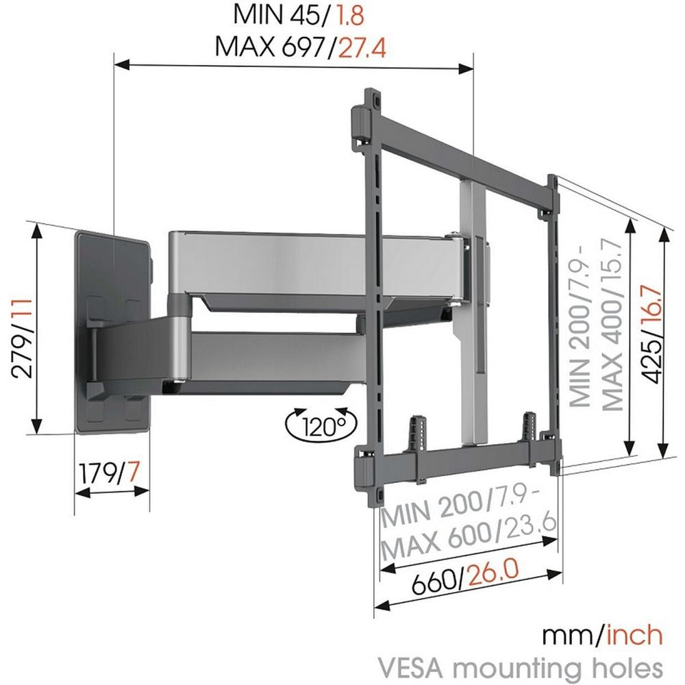 Vogels TVM 5855 ForwardMotion 55-100Askı Aparatı
