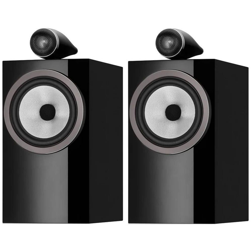 Bowers & Wilkins 705 S3 Bookshelf/Raftipi Hoparlörler Parlak Siyah Çift