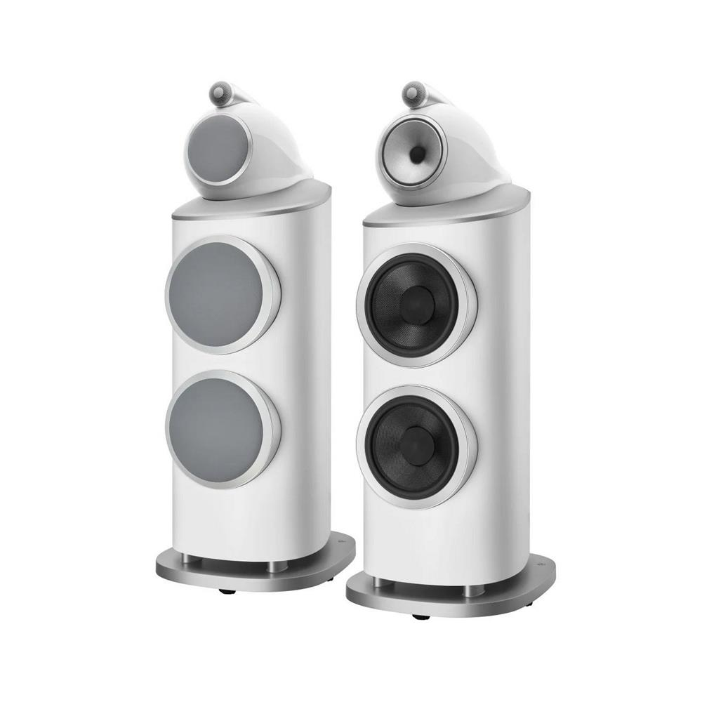 Bowers & Wilkins 801 D4 Tower/Kule Hoparlörler Beyaz Çift