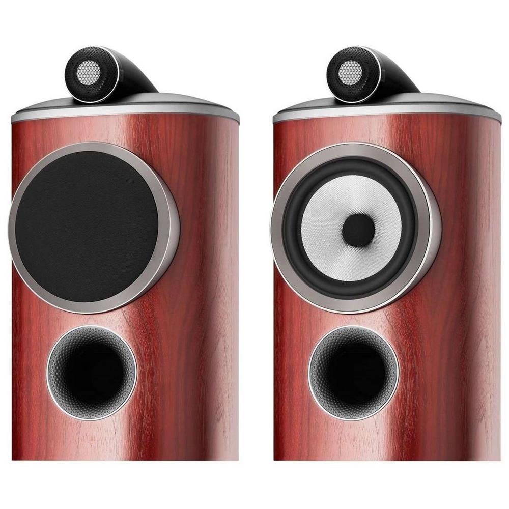 Bowers & Wilkins 805 D4 Bookshelf/Raftipi Hoparlörler Rosenut Çift