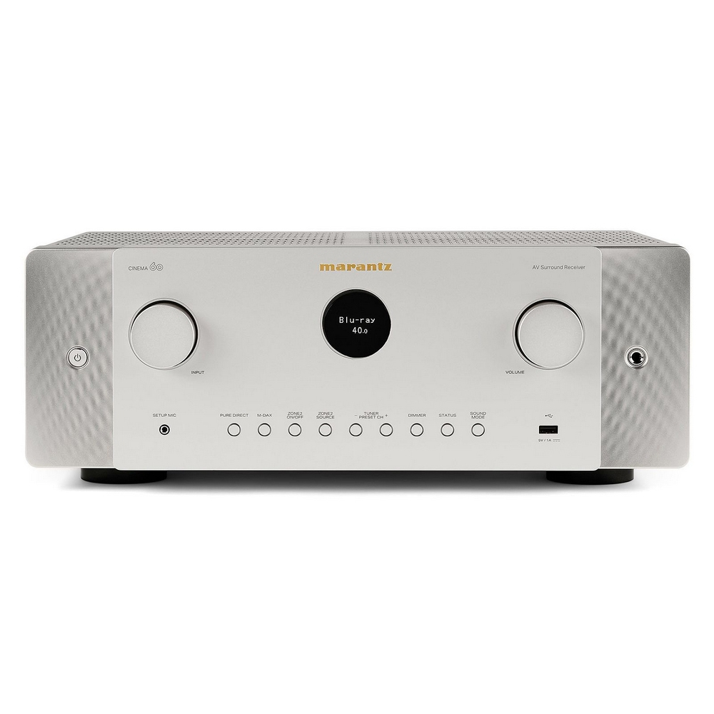 Marantz Cinema 60 7.2 Kanal 8K Dolby Atmos A/V Receiver Gümüş
