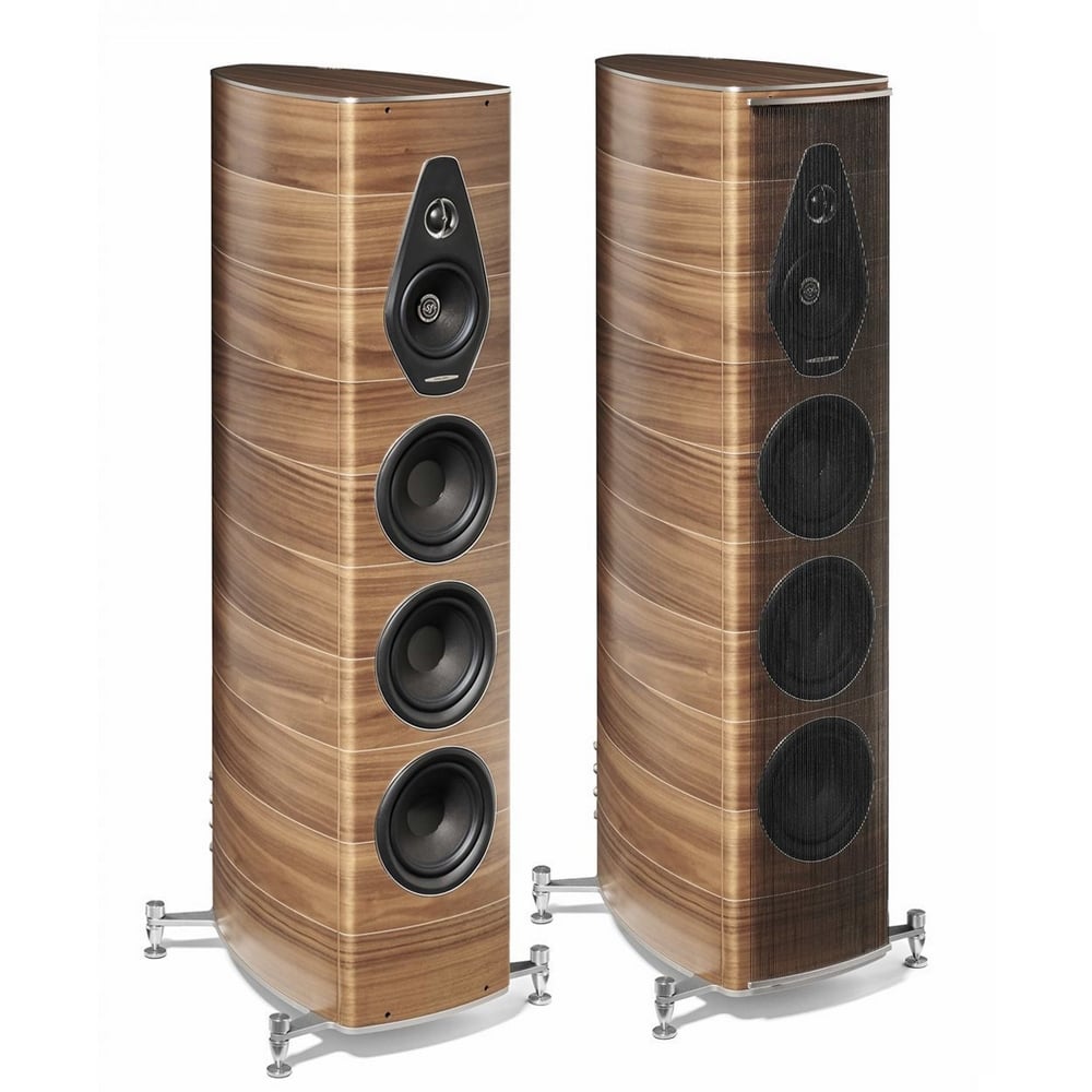 Sonus Faber Olympica Nova V Tower/Kule Hoparlör Walnut Çift
