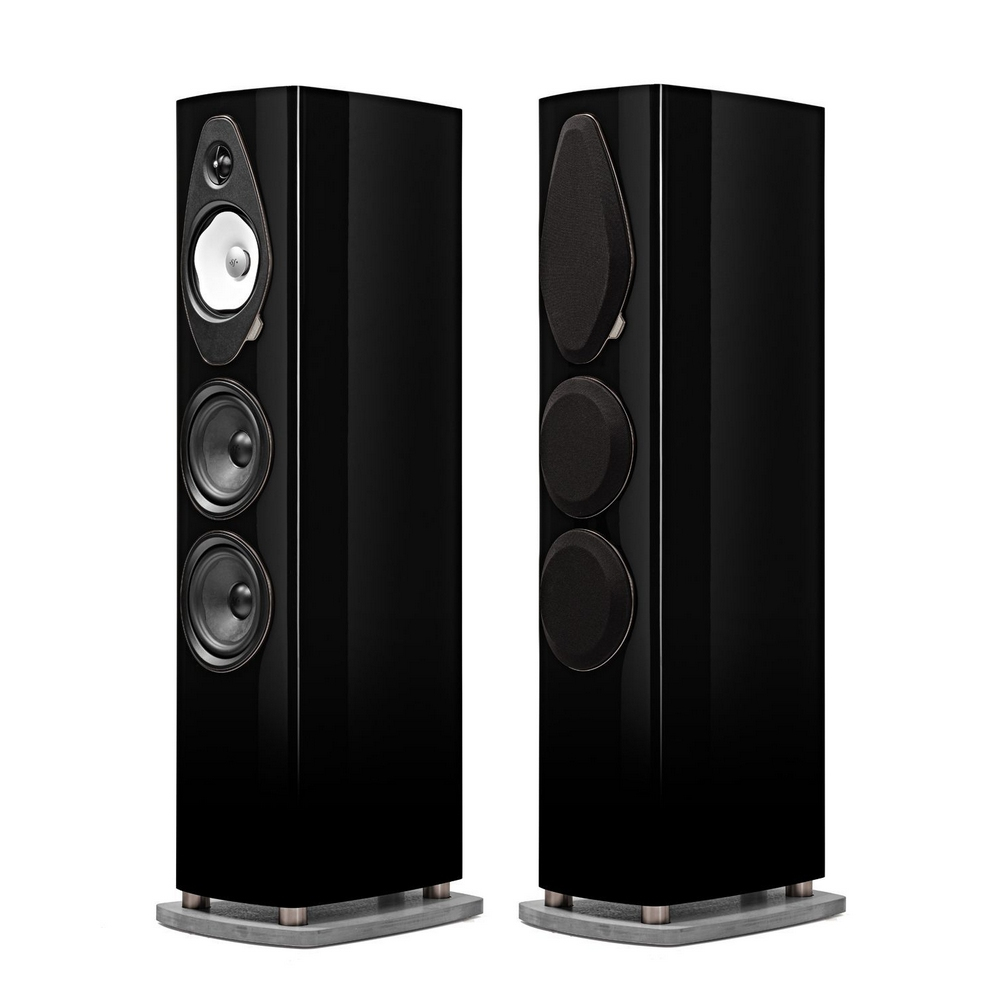 Sonus Faber Sonetto V G2 Tower/Kule Hoparlör Siyah Çift