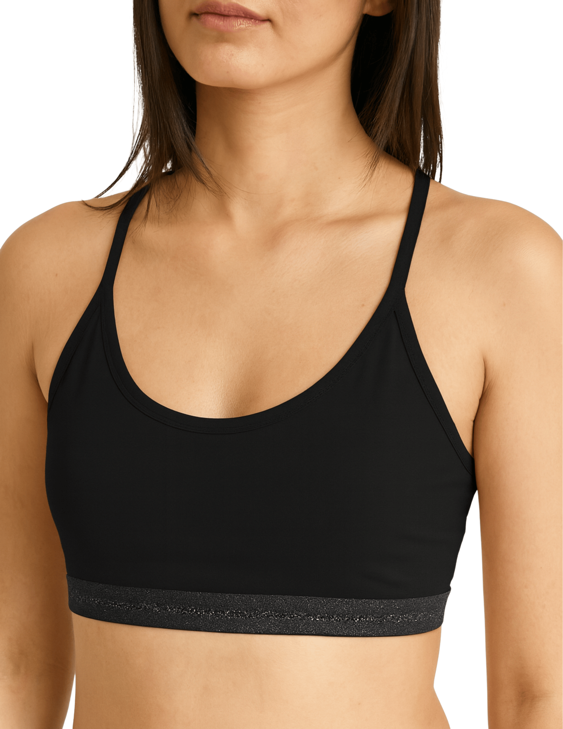 Basic Kadın Pamuklu Siyah Bralet