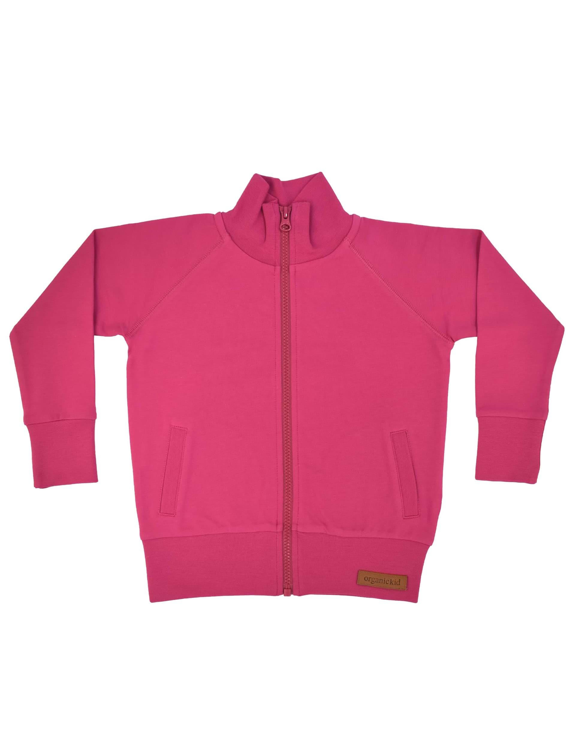 Basic Kız Çocuk Pembe Sweatshirt