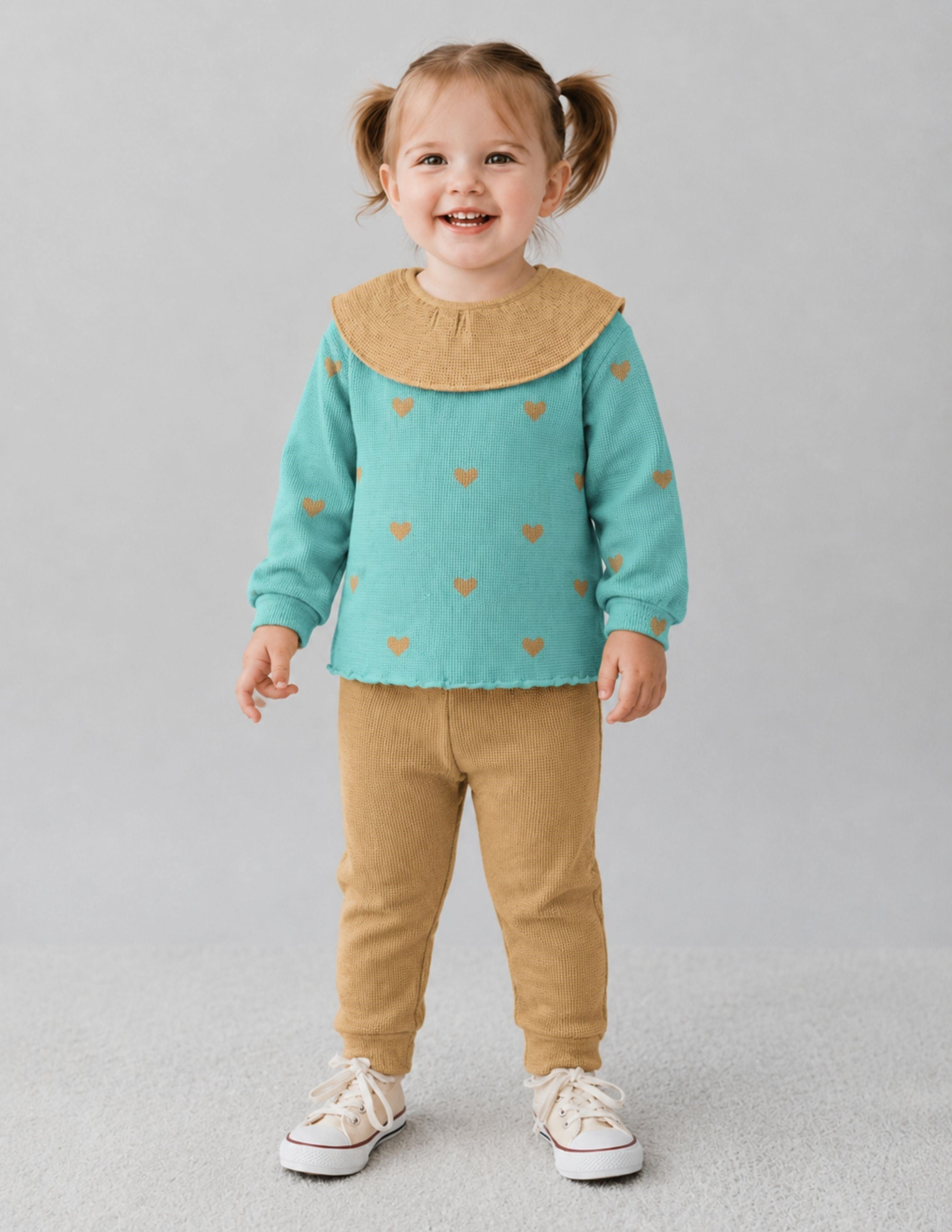 Charmed Kız Bebek Yeşil Pijama Takımı