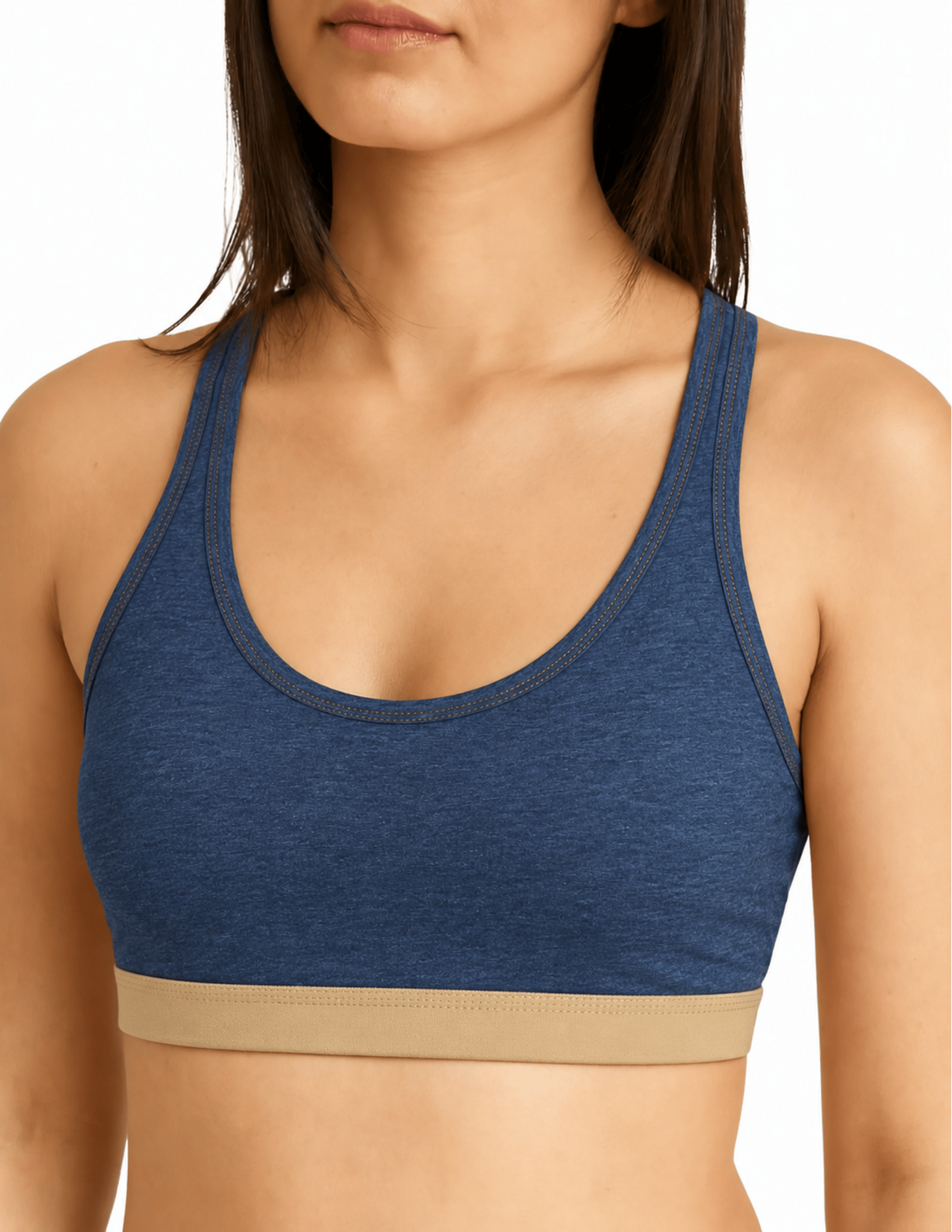 Denim Kadın Bralet 