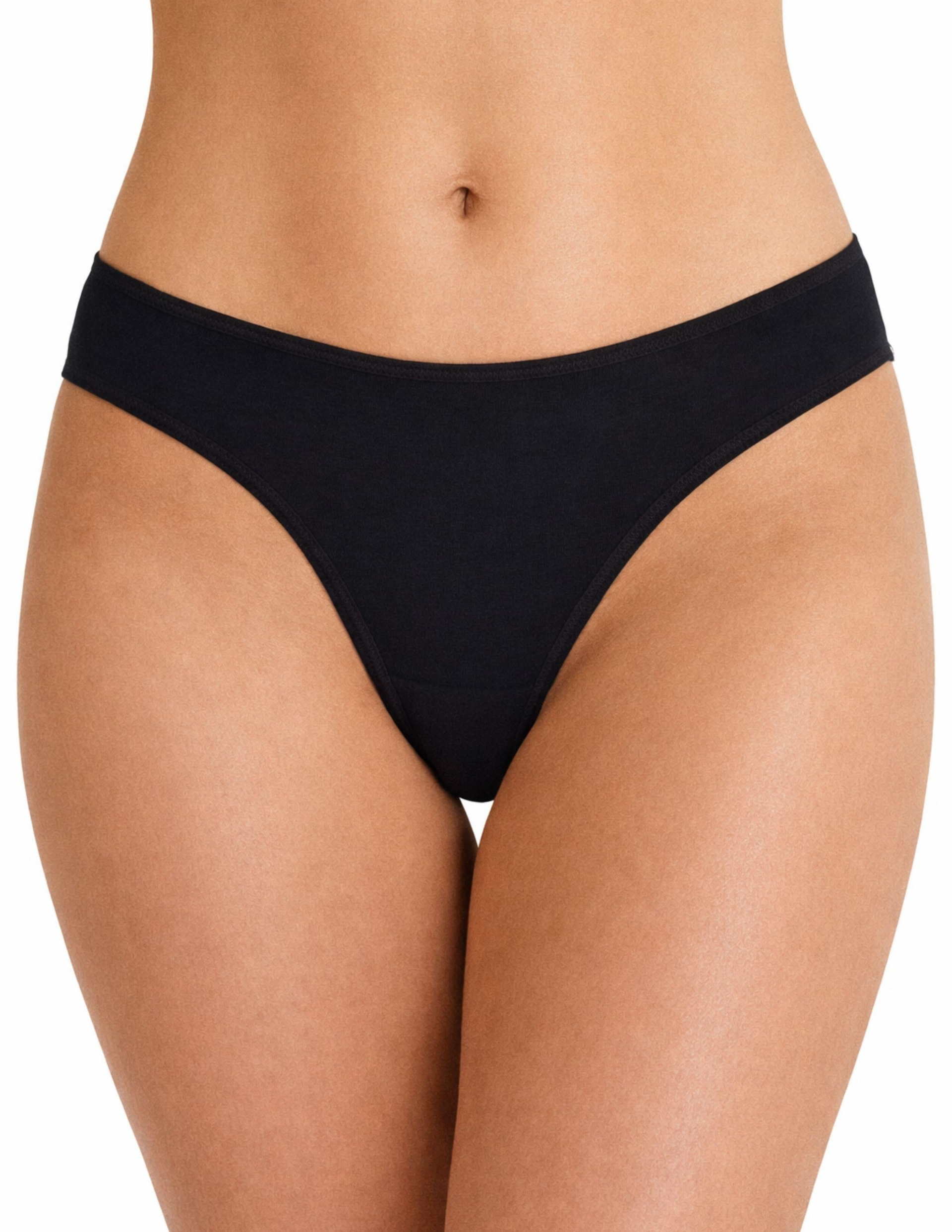 Ease Kadın Siyah Tanga Külot 2'li Set