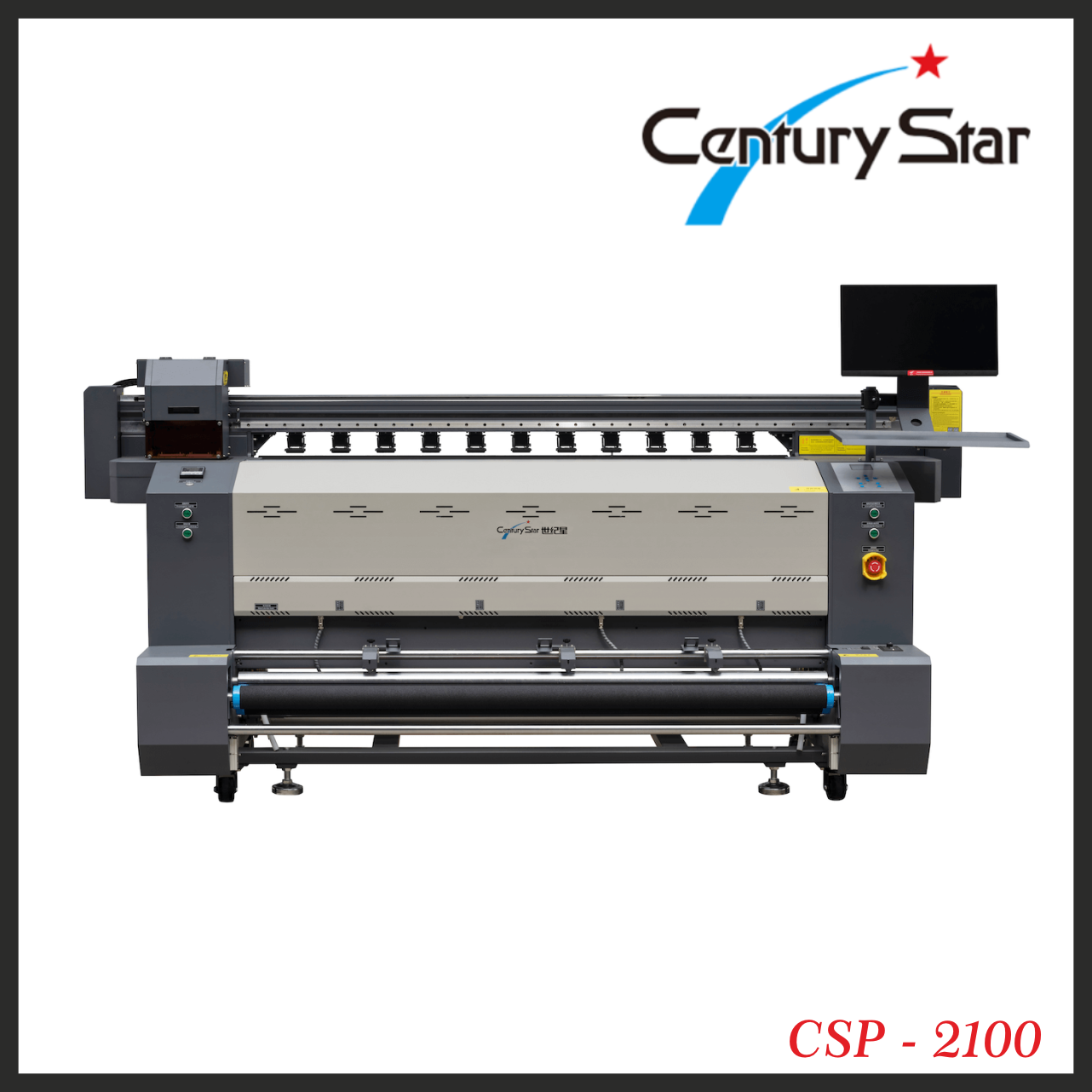 Bayrak Baskı Makinesi Century Star CSP-2100 