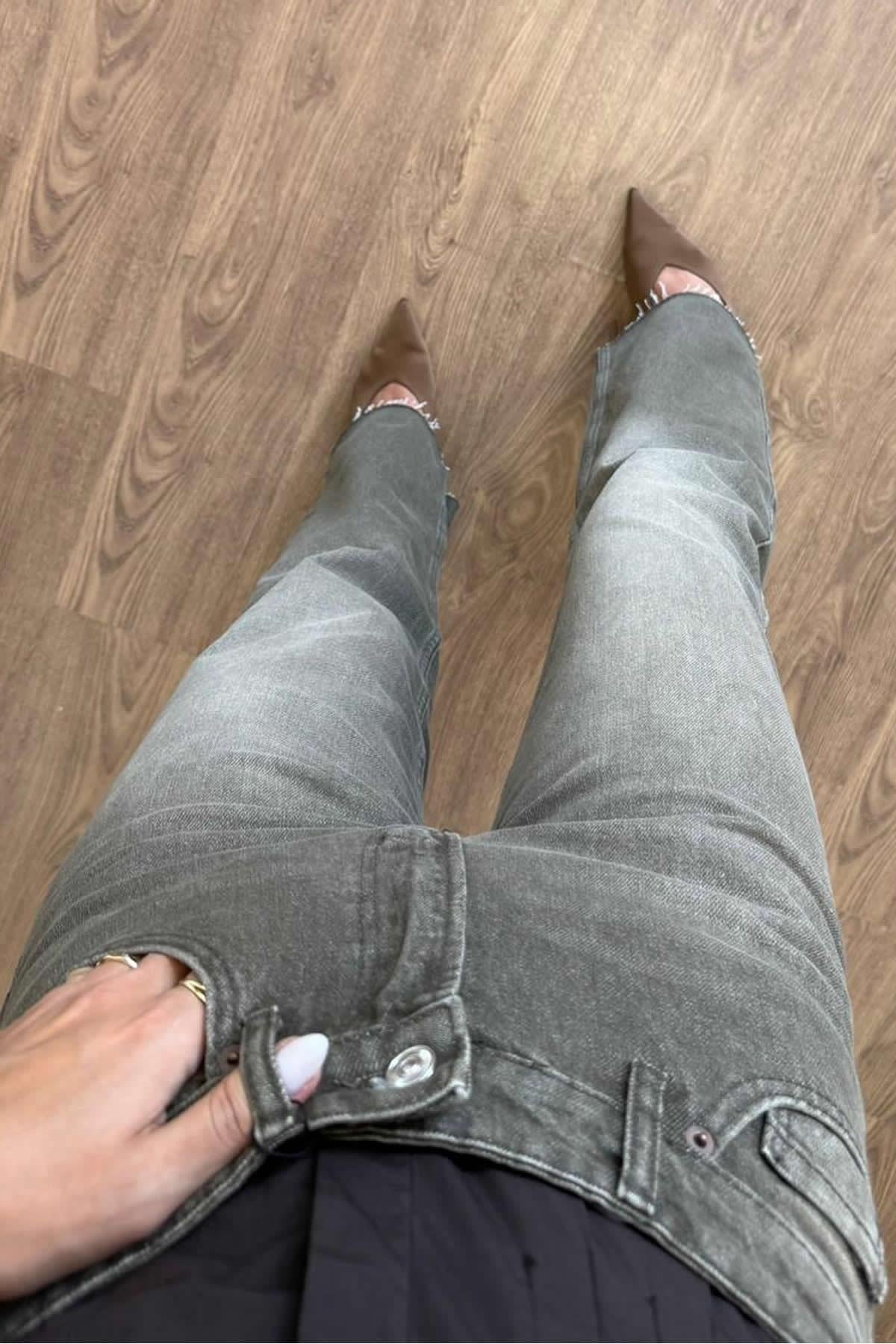 KESİK PAÇA JEAN - HAKİ