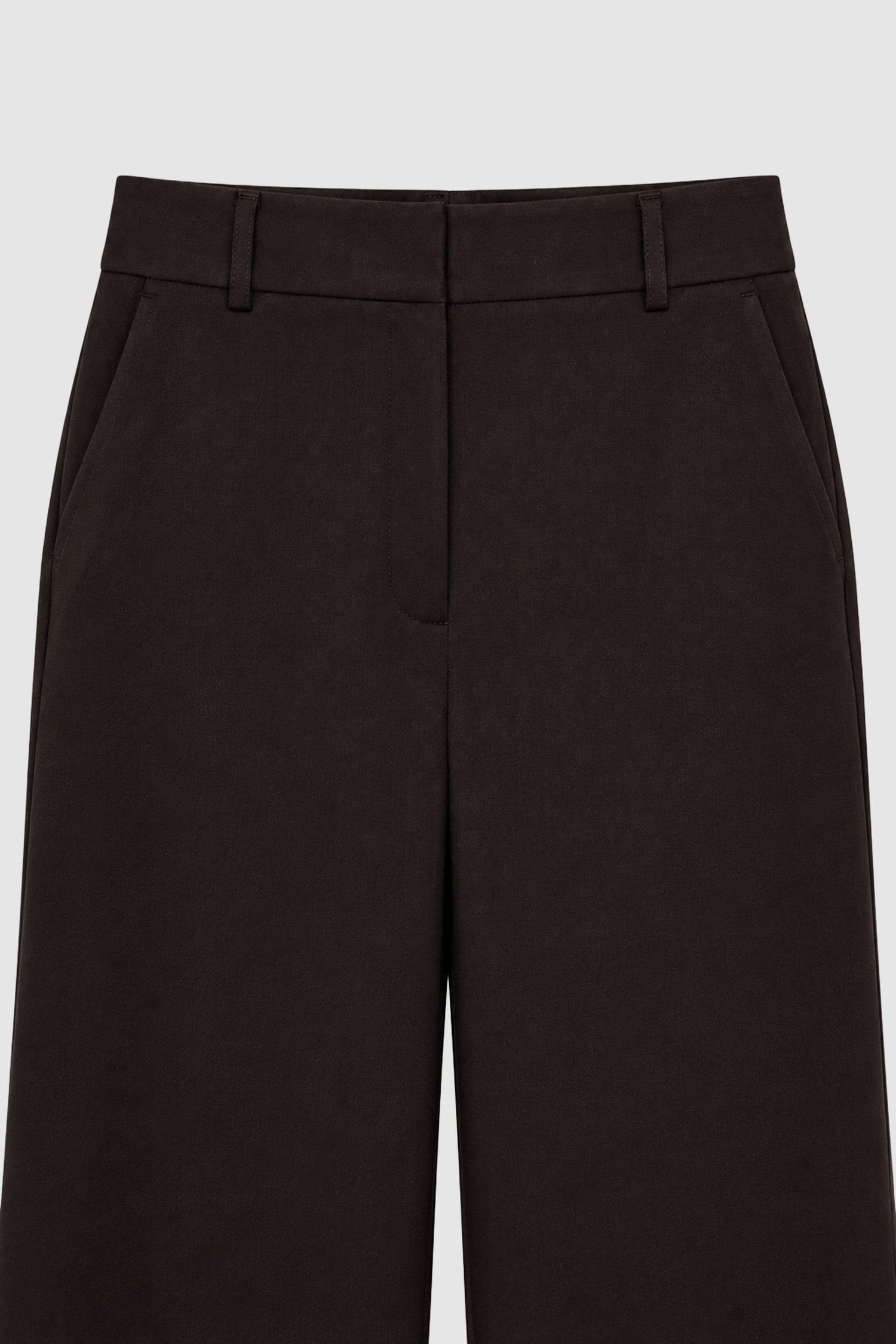 Kadın Kahverengi Slim Fit Basic Pantolon