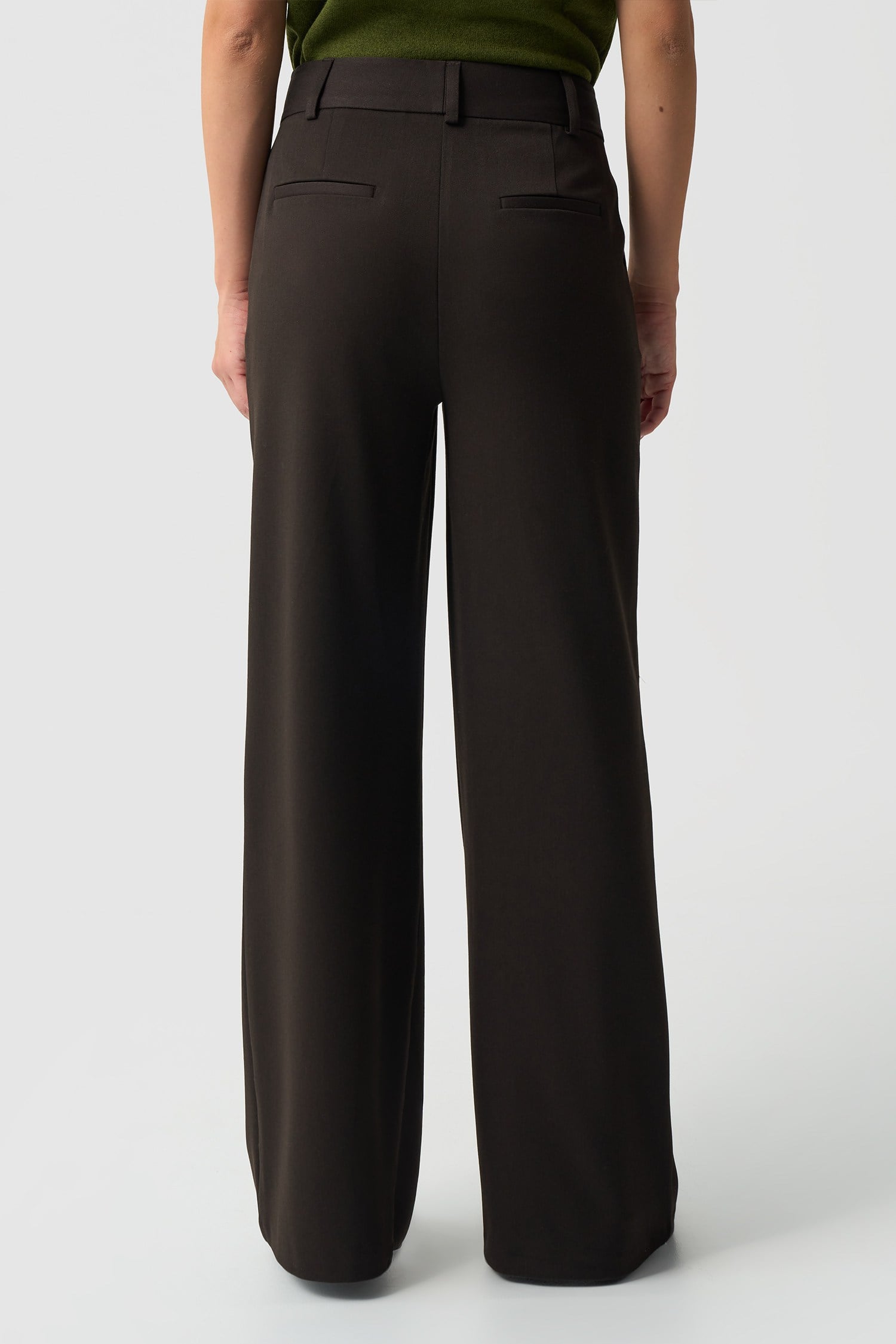 Kadın Kahverengi Slim Fit Basic Pantolon