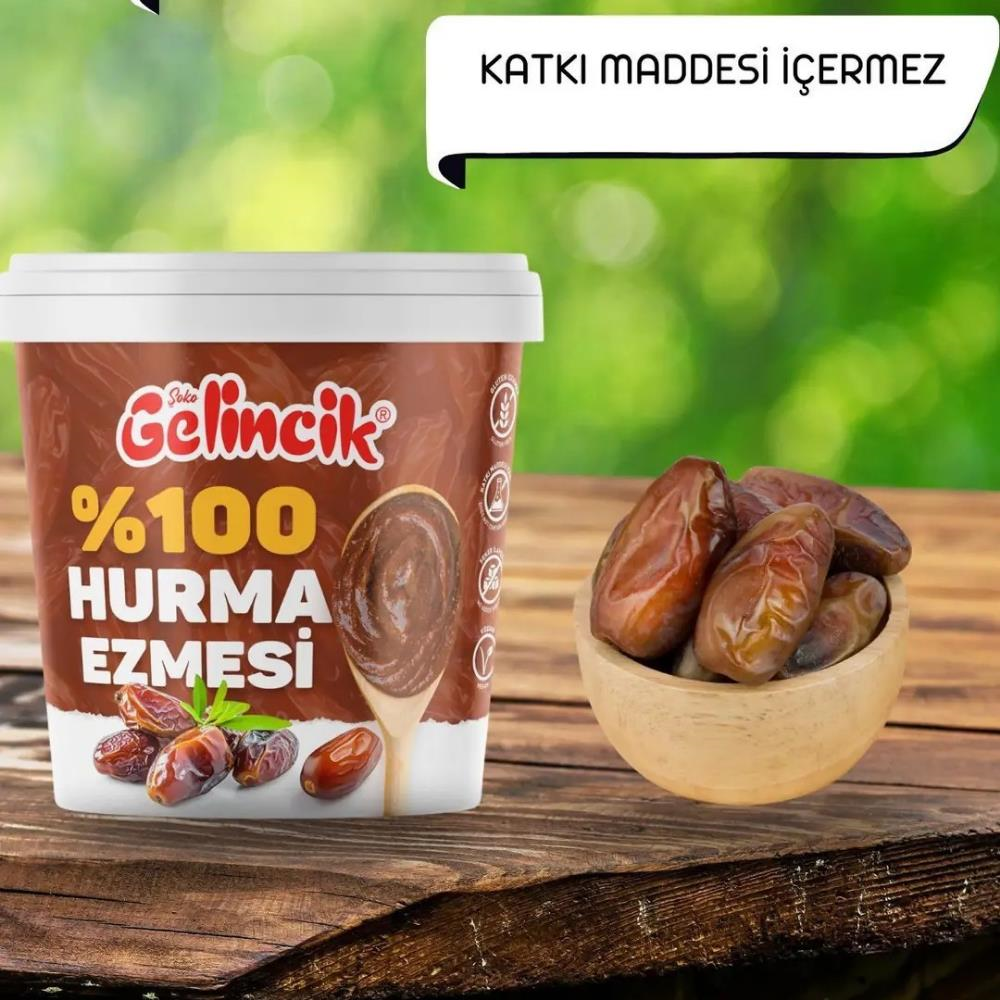Gelincik %100 Hurma Ezmesi 1 kg Şekersiz