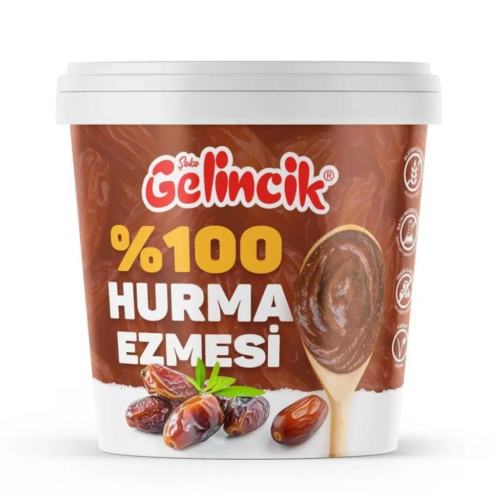%100 Hurma Ezmesi 1 KG – Katkısız Doğal Hurma Püresi ve Şekersiz Tatlandırıcı