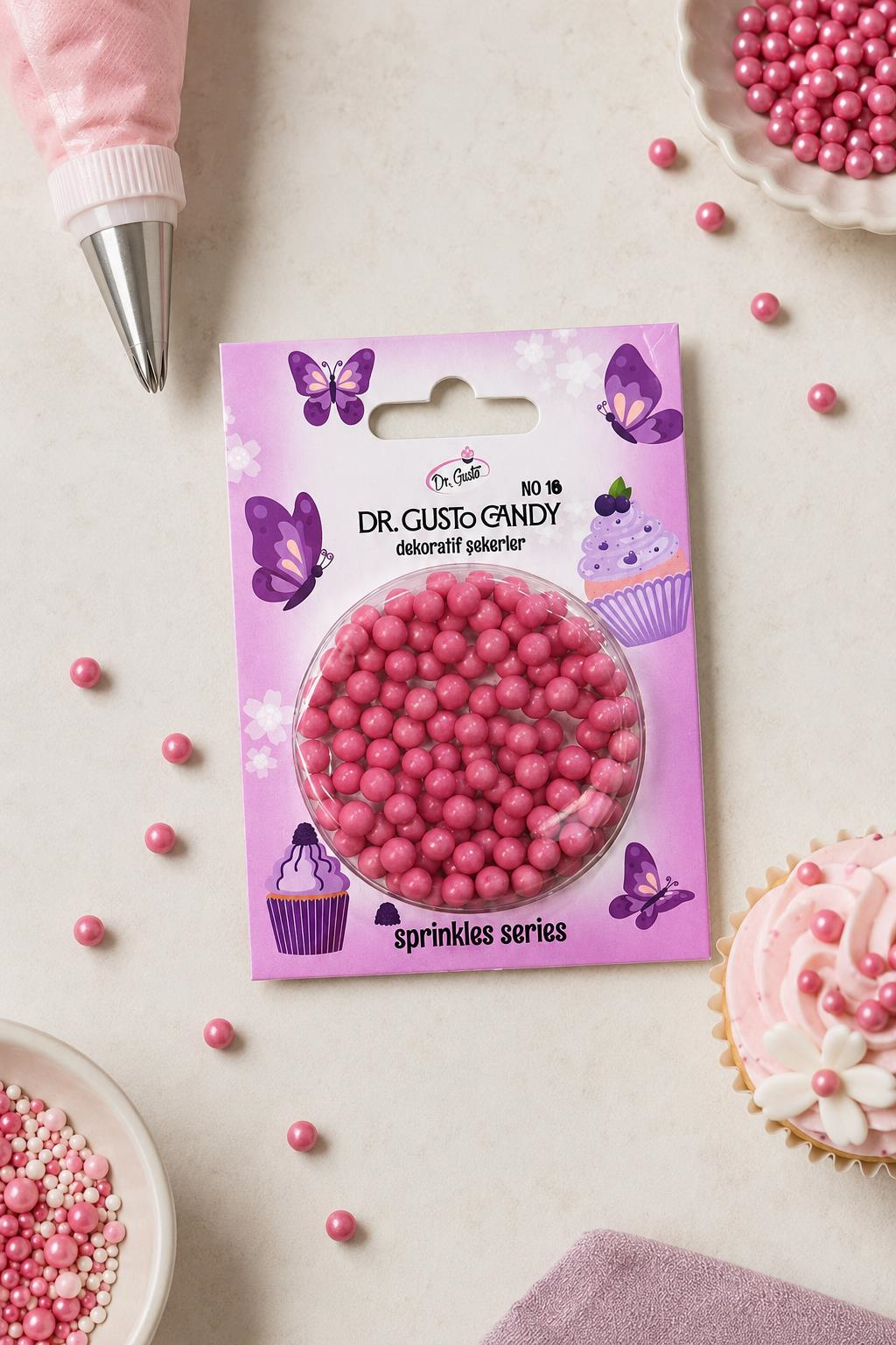 4 mm Boncuk Pembe