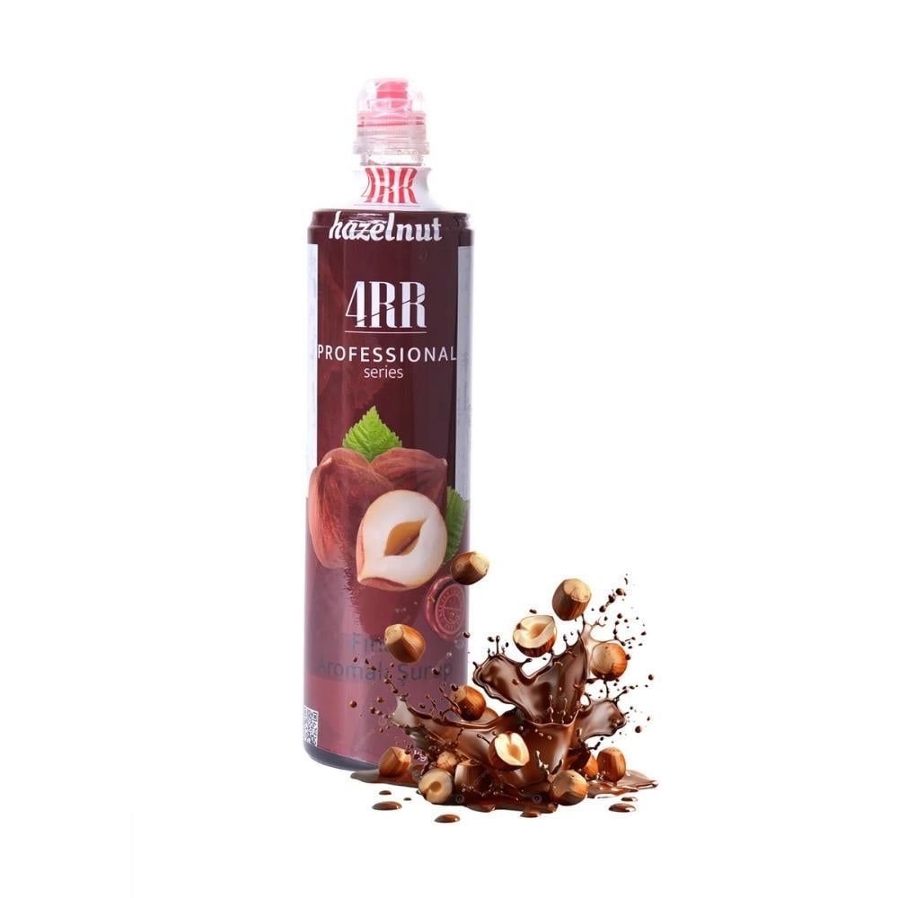 4RR Fındık Aromalı Kahve & Tropikal İçecek & Kokteyl Şurubu 750 ml