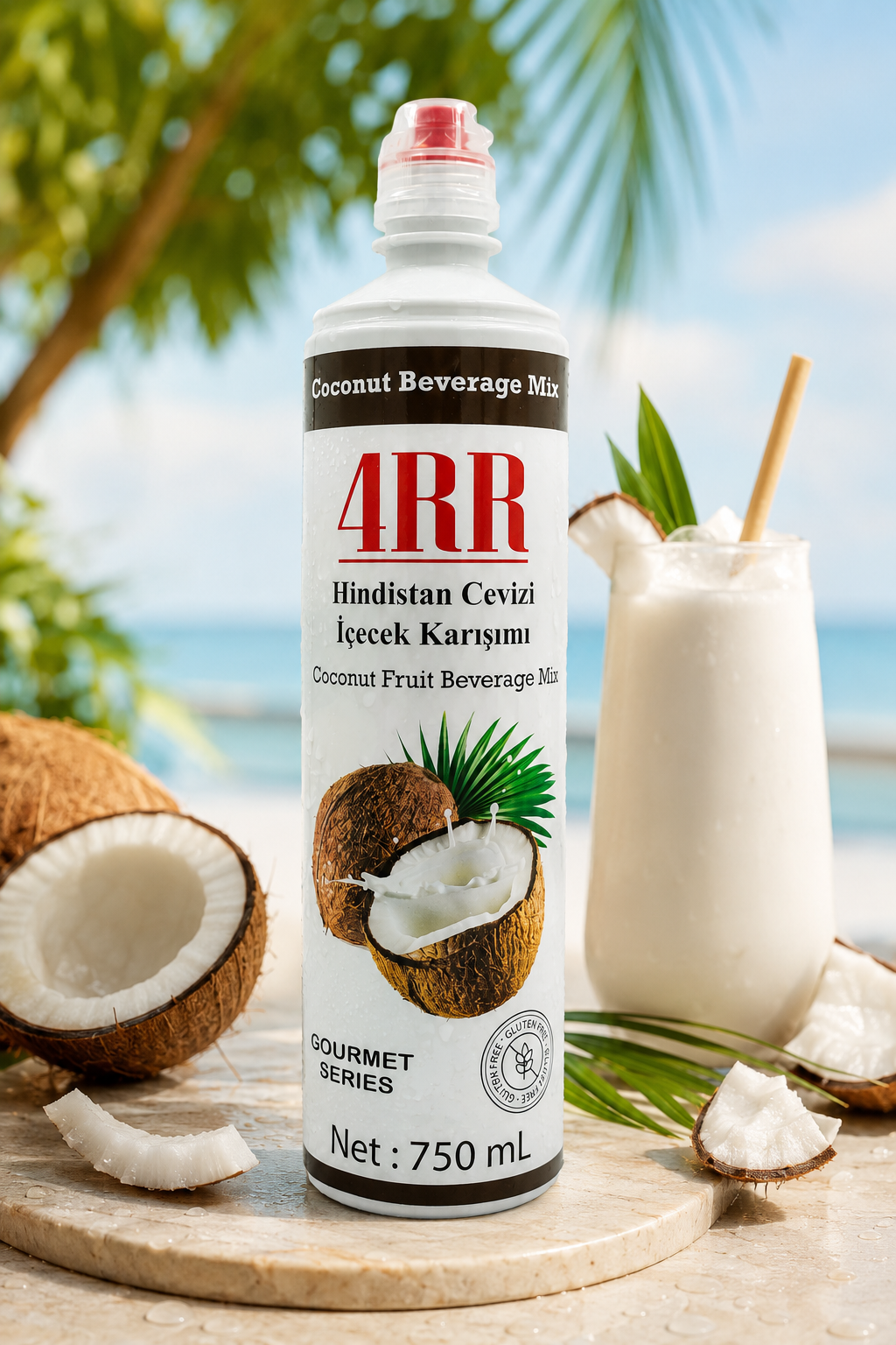 4RR Hindistan Cevizi Meyveli İçecek Karışımı 750 ml