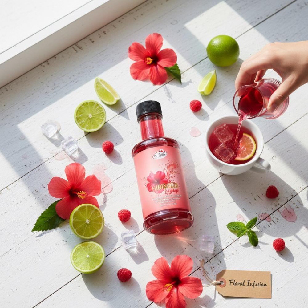 Dr. Gusto 6lı Kokteyl Şurubu Seti 300 cc (Nane, Muz, Akça Ağaç, Mojito, Hibiskus, Beyaz Çikolata)