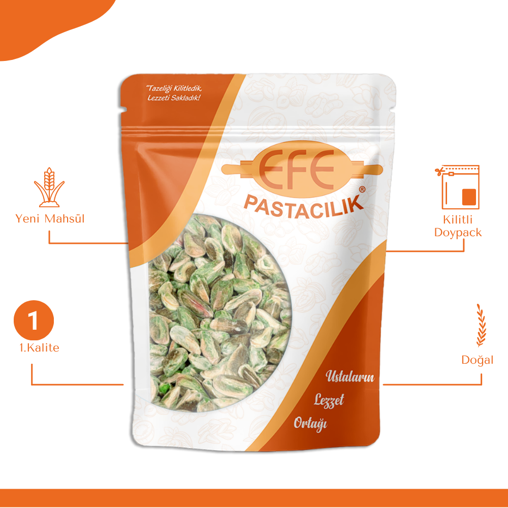 Efe Pastacılık Antep Fıstığı Boz Tüm