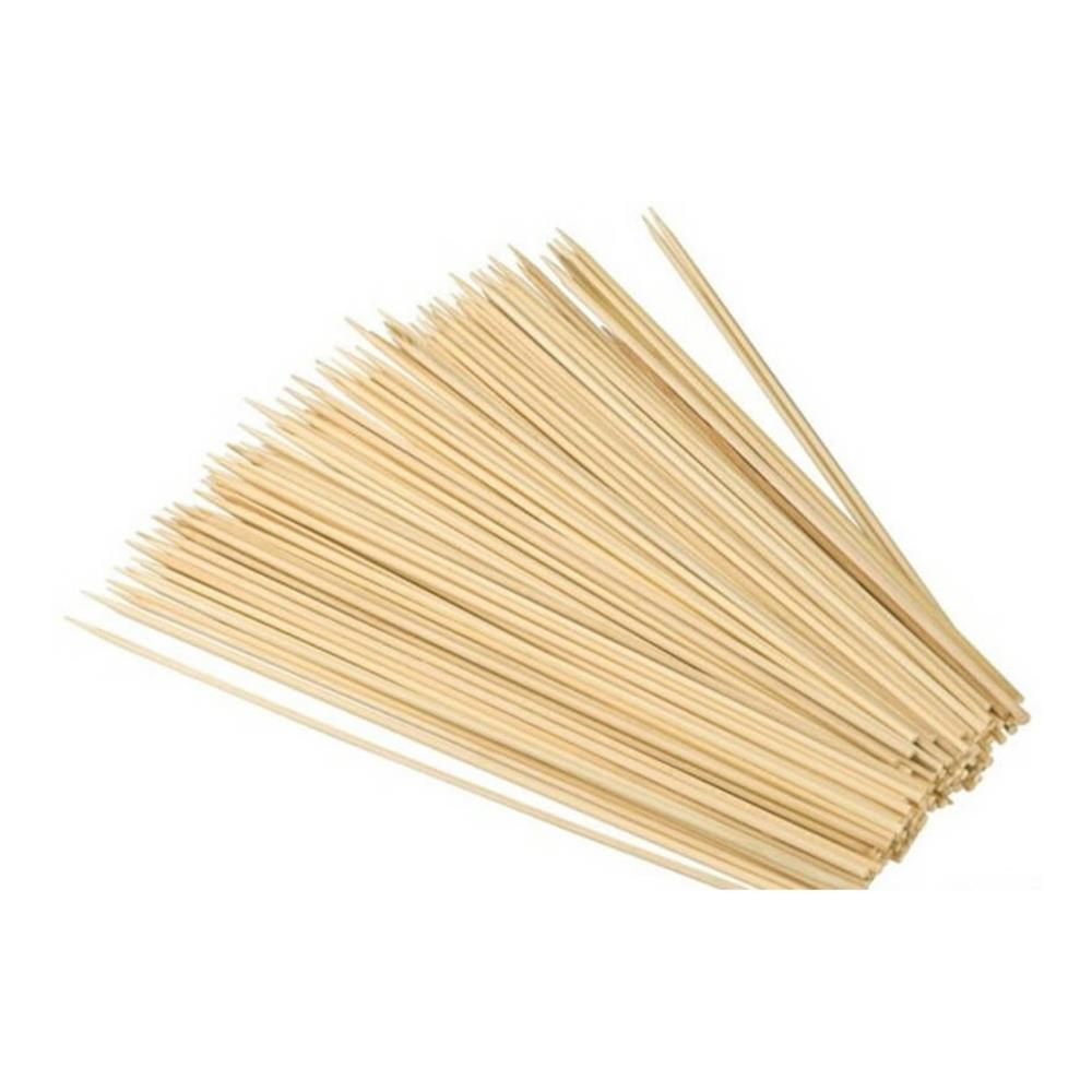 Bambu Çöp Şiş 25 cm – 100’lü | Barbekü, Sunum, Parti ve Mutfak Kullanımı İçin