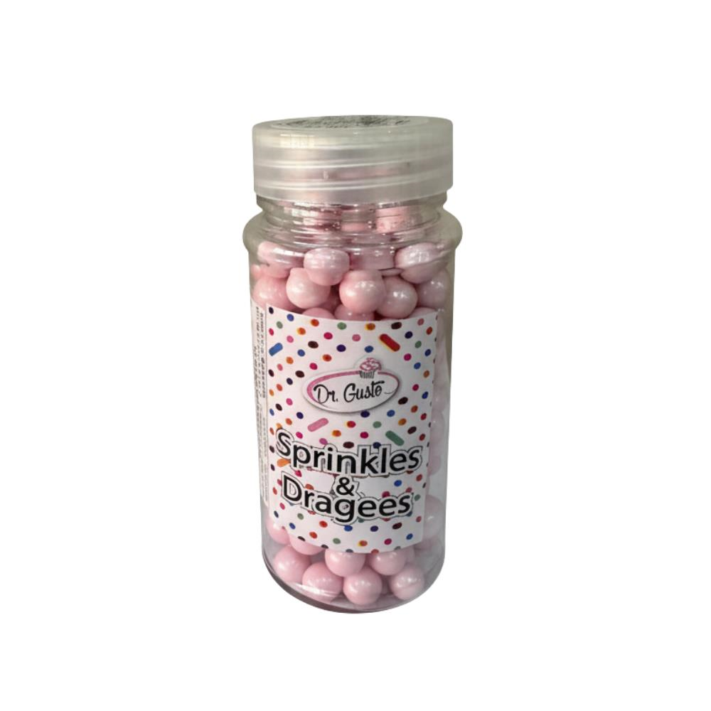 Dr. Gusto Bebe Pembe Pasta Süsleme Boncuğu 8 Mm 90 gr