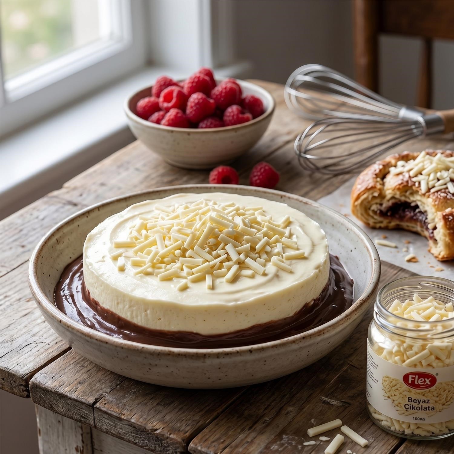 Efe Pastacılık Beyaz Flakes Dekorasyon Çikolatası 1 kg