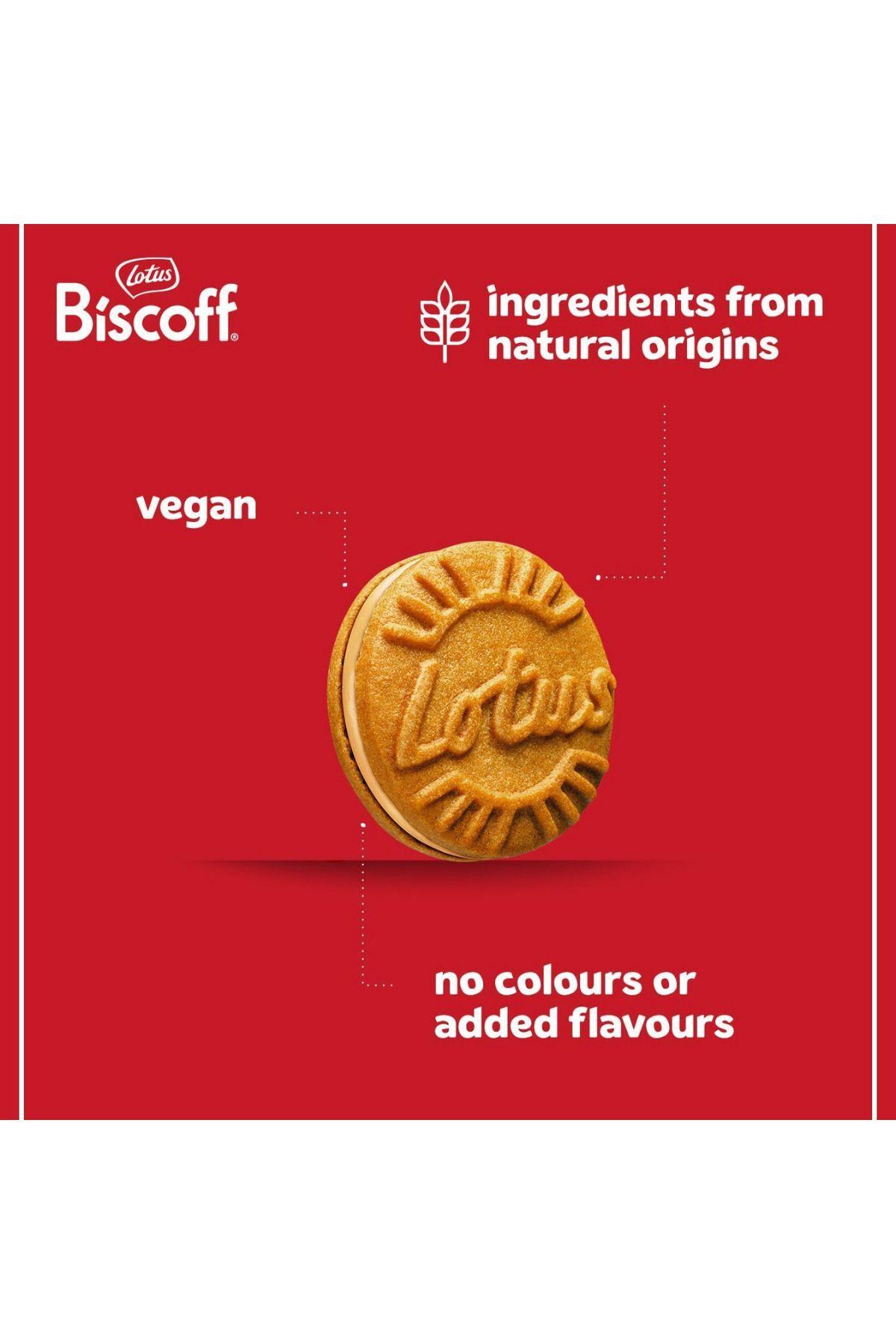 Lotus Biscoff Vanilya Kremalı Sandviç Bisküvi 150 gr x 3 adet