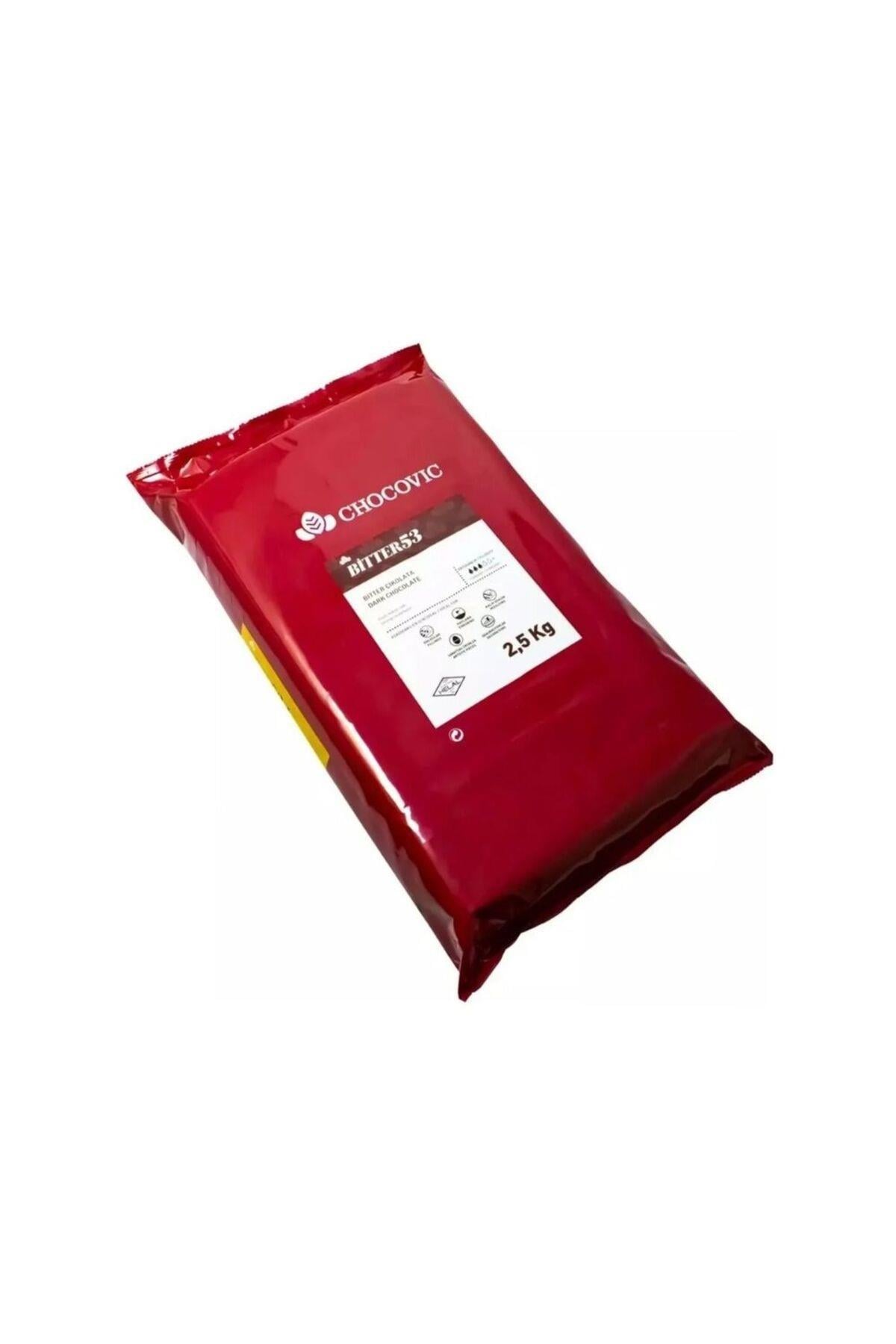Chocovic Bitter Kuvertür Çikolata 2,5 kg