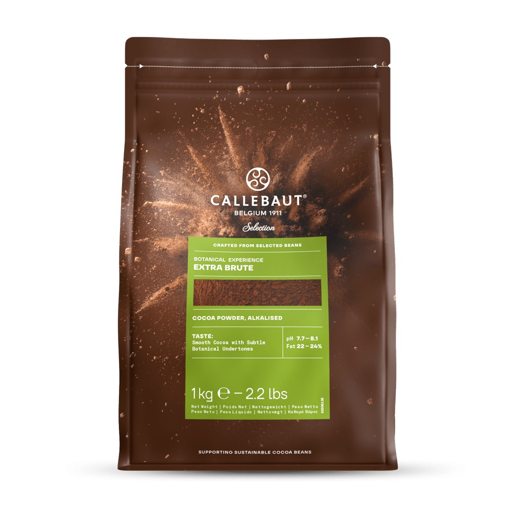 Callebaut Extra Brute Kakao 1 kg (%22 - %24 Yağlı)