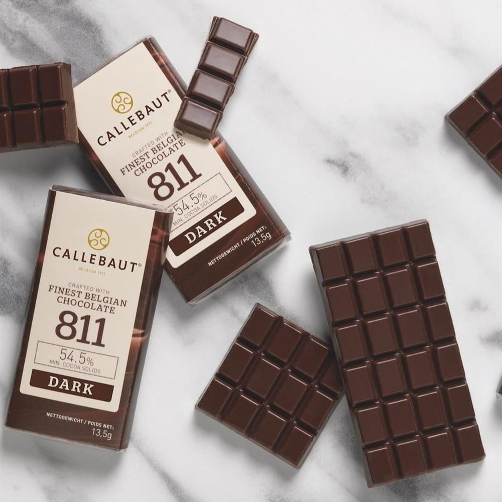 Callebaut Napoliten Sunum Çikolatası 2li Set Bitter & Sütlü