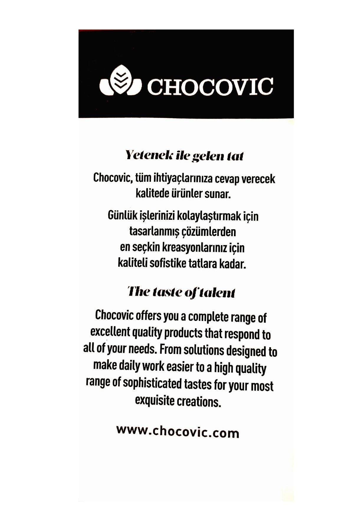Callebaut Chocovic Bitter Kuvertür Çikolata 2,5 kg x 10 adet