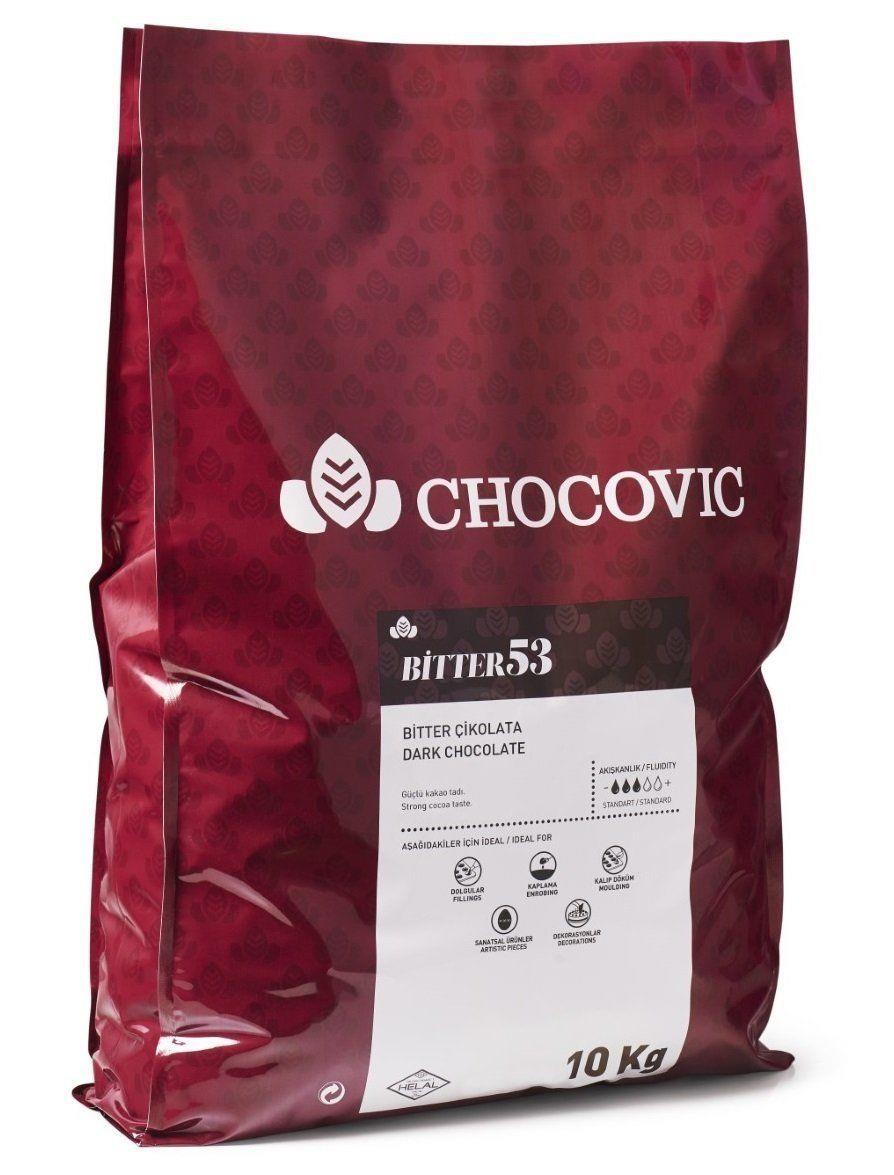 Chocovic Bitter Pul Kuvertür 10 Kg