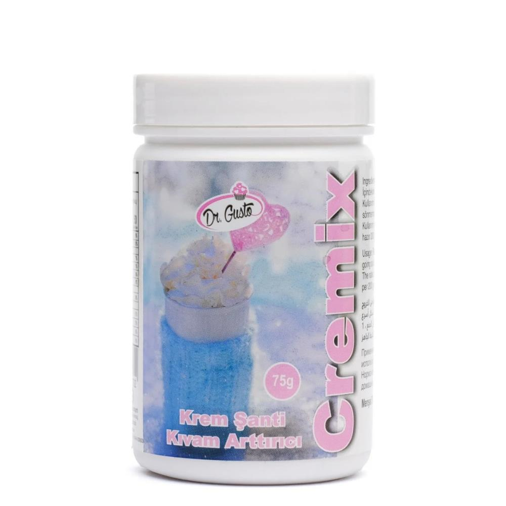 Cremix 75 g – Krema, Mousse, Cheesecake ve Pastalar İçin Kıvam Artırıcı Toz Karışım