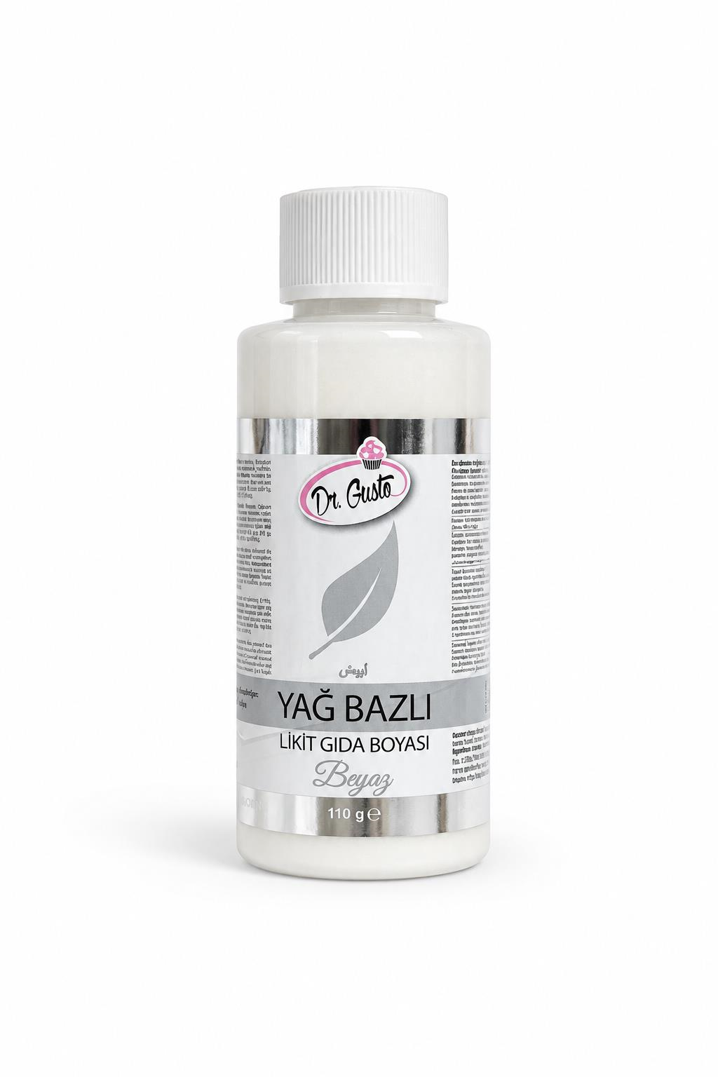 Dr. Gusto Beyaz Yağ Bazlı Likit Gıda Boyası 110 Gr