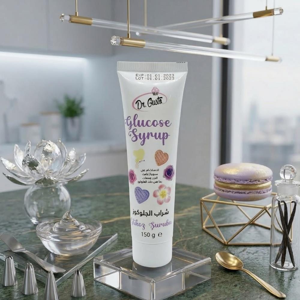 Dr. Gusto Mini Tüp Glikoz 150 GR – Pastacılık ve Şekerleme İçin Glikoz Şurubu