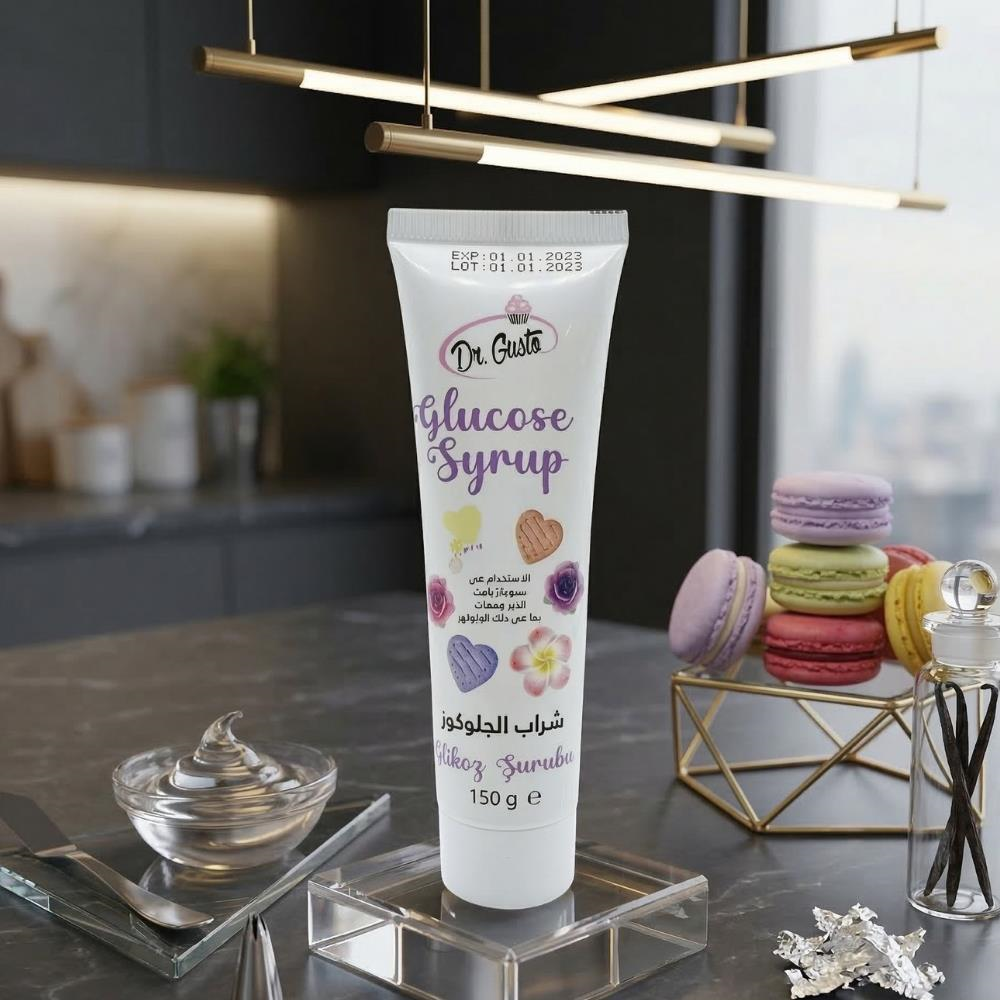 Dr. Gusto Mini Tüp Glikoz 150 GR – Pastacılık ve Şekerleme İçin Glikoz Şurubu