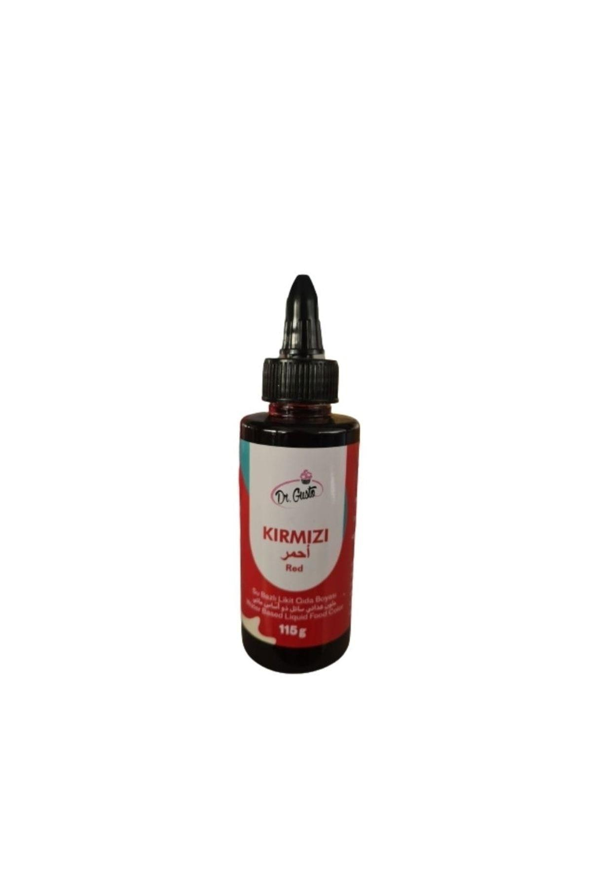 Dr Gusto Su Bazlı Kırmızı Likit (Sıvı) Boya 115 ml