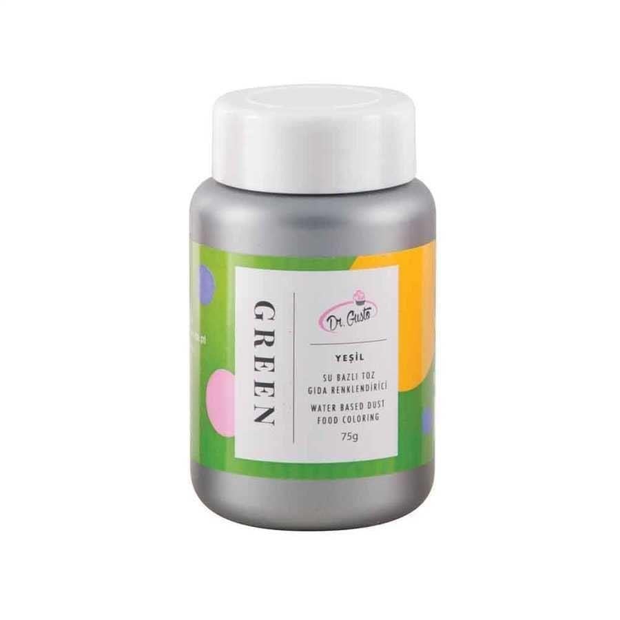 Dr Gusto Su Bazlı Toz Gıda Boyası Yeşil 75 gr