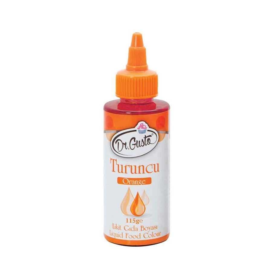 Dr Gusto Su Bazlı Turuncu Likit (Sıvı) Boya 115 ml