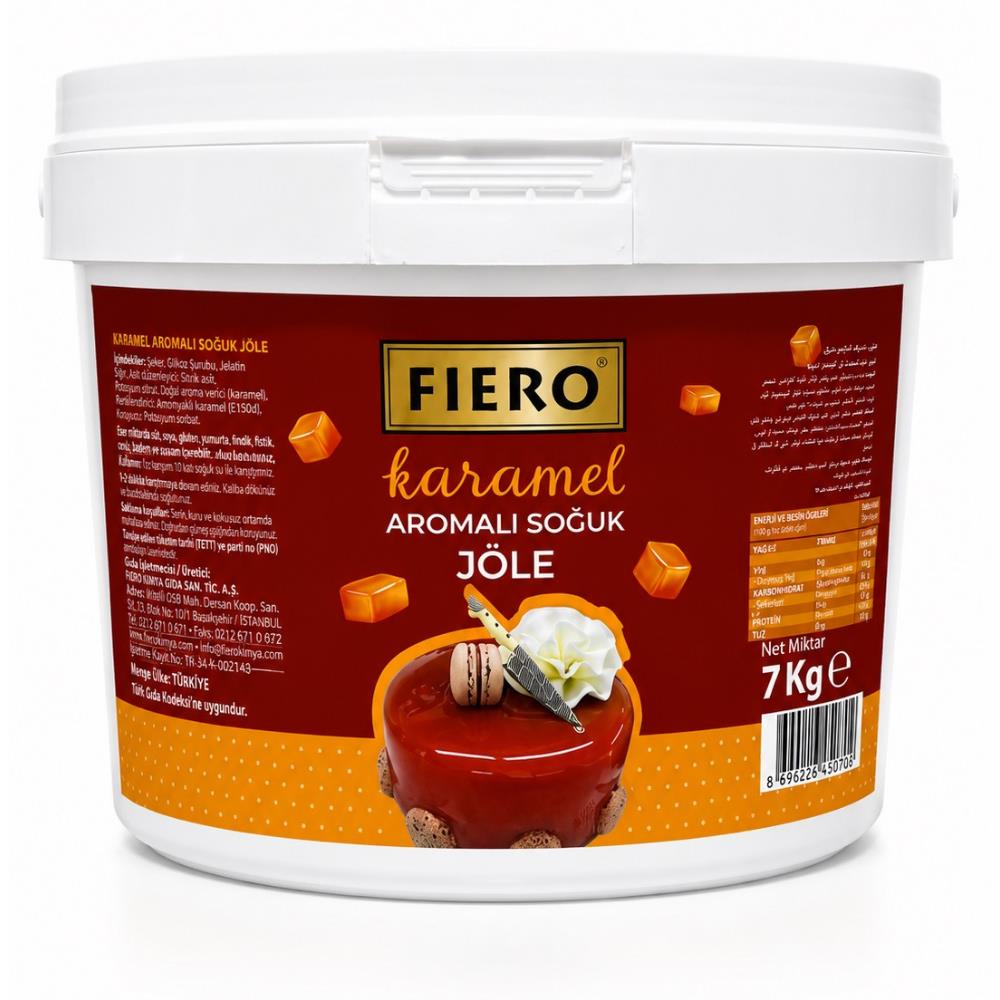 Fiero Soğuk Jöle Karamel 7 kg