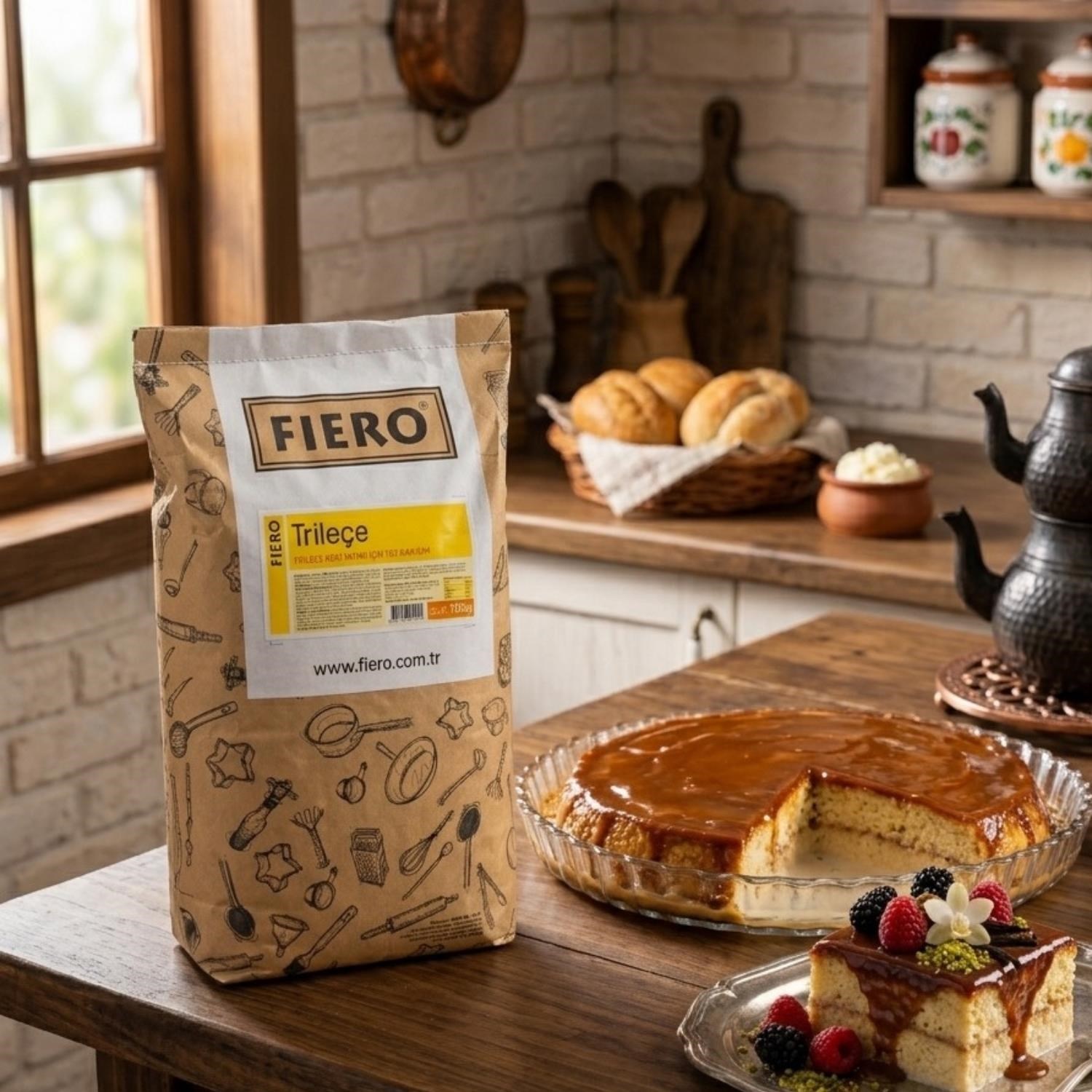 Fiero Trileçe Miksi Tozu 10 kg Trileçe Hazır Karışımı