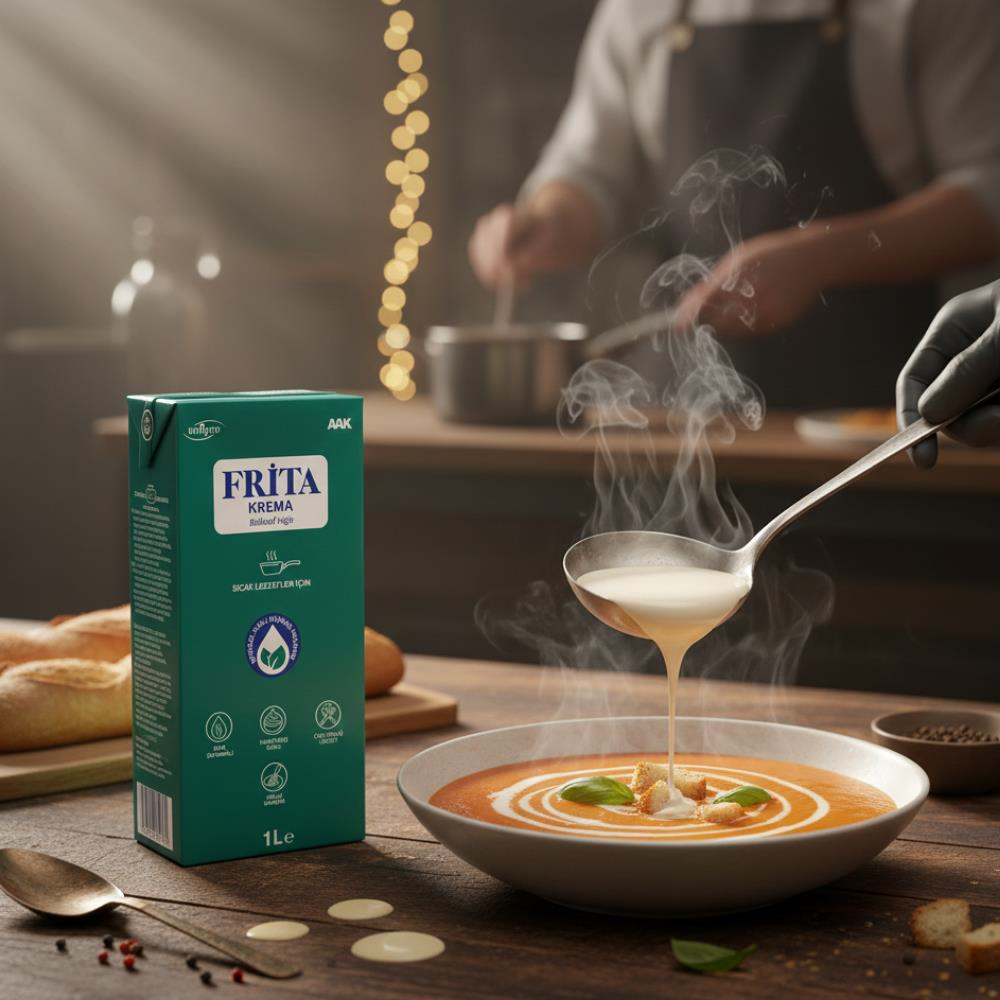 AAK Frita Bitkisel Yağlı Krema 1 L