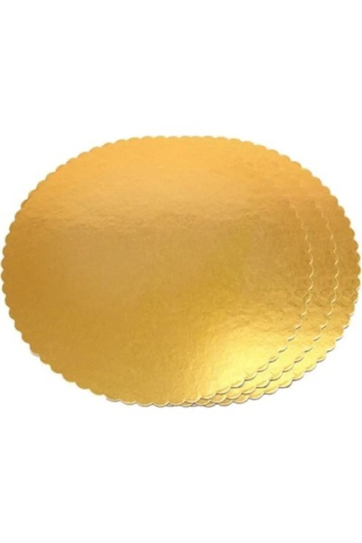 Gold Mendil 28 Cm Kalın Pasta Altlığı 10 Adet