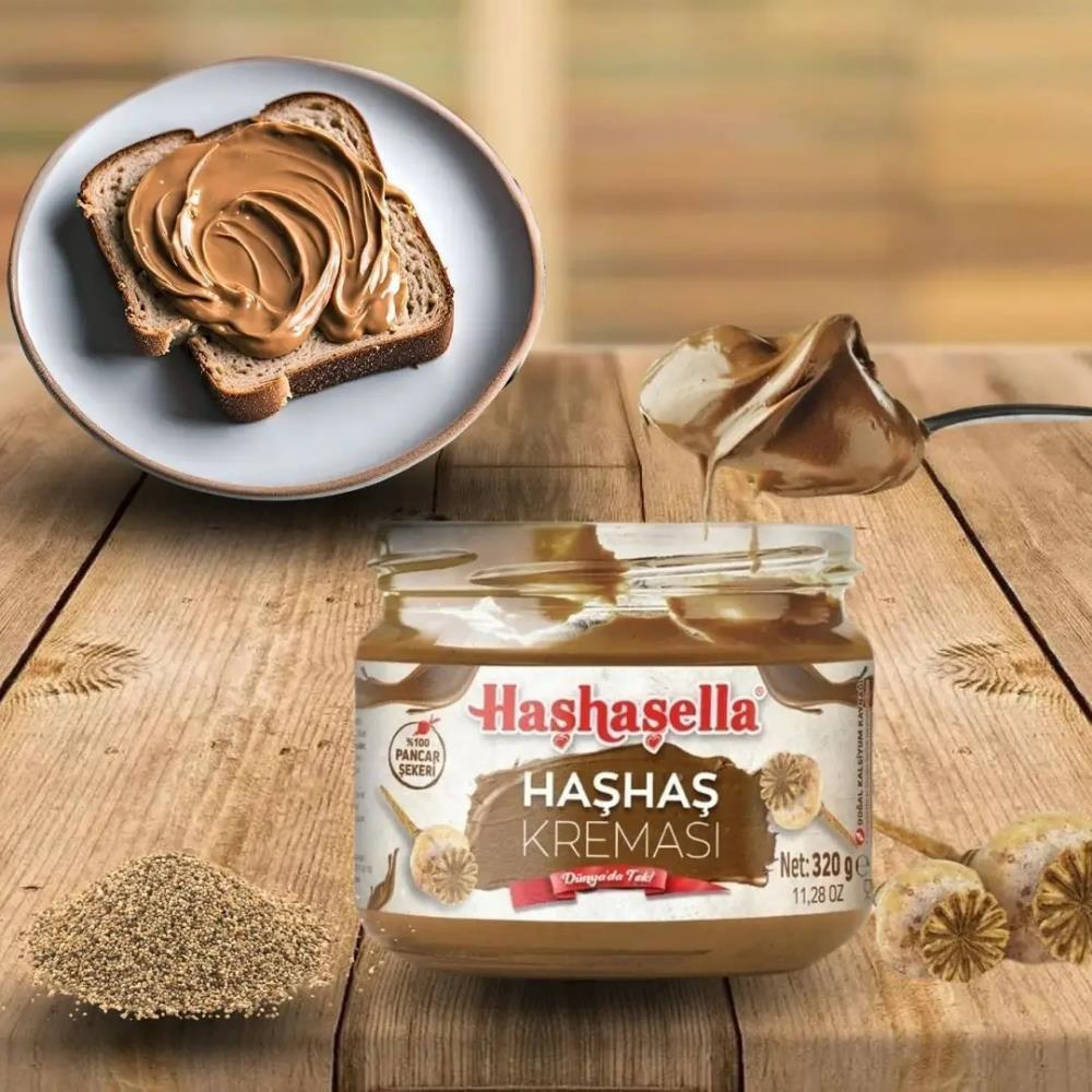Gelincik Haşhaş Kreması 320 gr - Sürme Kıvamlı Geleneksel Kahvaltılık Lezzet