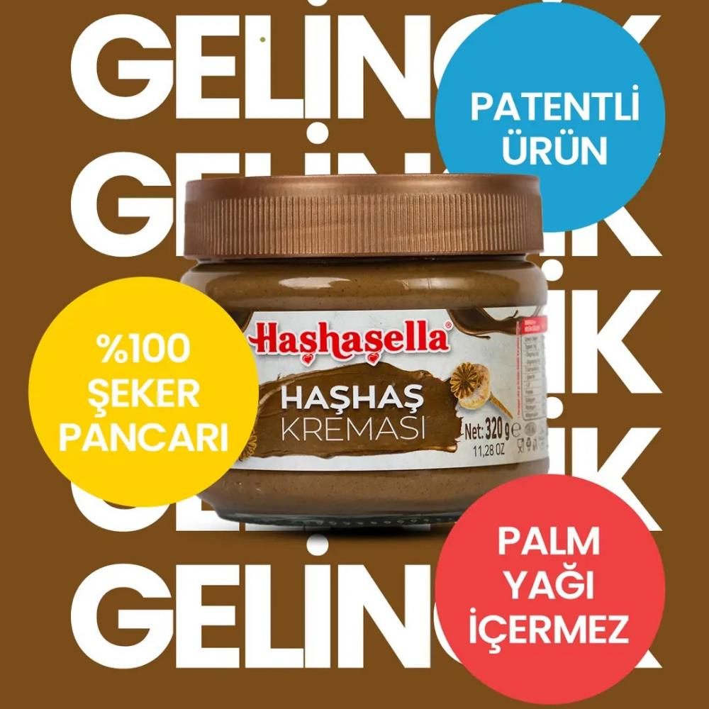 Gelincik Haşhaş Kreması 320 gr - Sürme Kıvamlı Geleneksel Kahvaltılık Lezzet