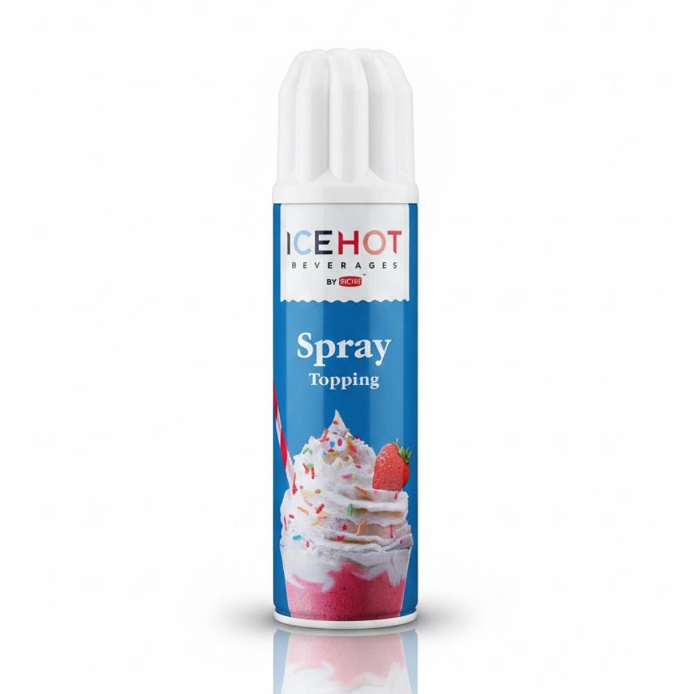 Icehot Sprey Şanti 250 Gr – Soğuk & Sıcak Uyumlu Hazır Sprey Krema
