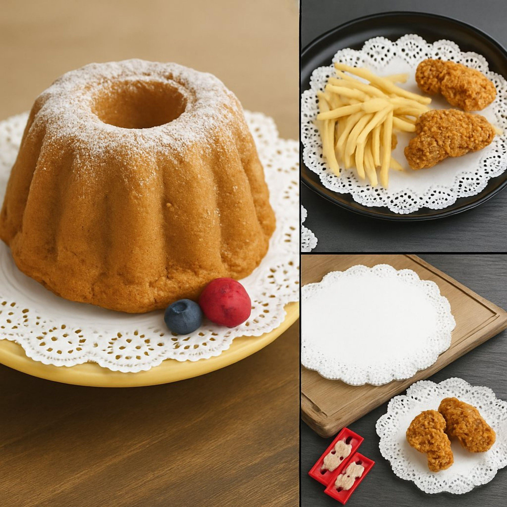 Efe Pastacılık Kağıt Dantel Servis Altlığı - 30 cm 100 adet