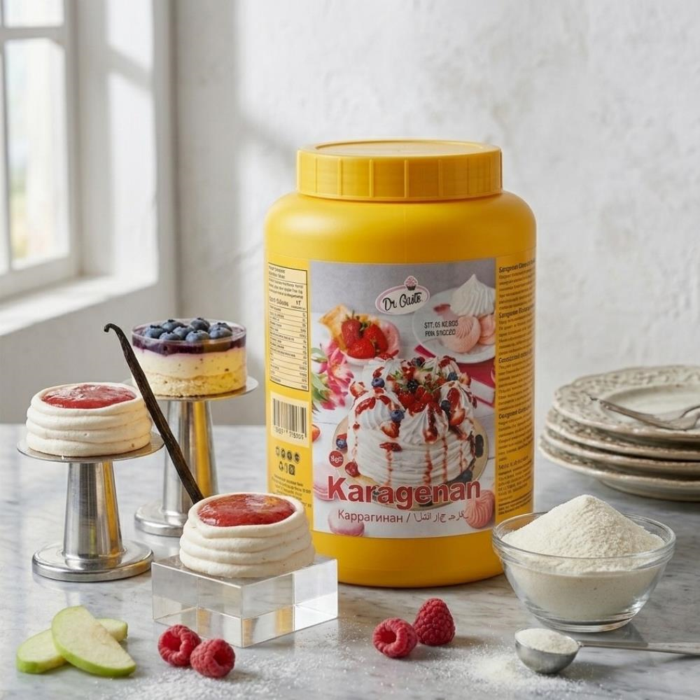 Dr. Gusto Karagennan 1 kg - Carrageenan (E407) Kıvam Artırıcı ve Jel Oluşturucu Gıda Katkısı